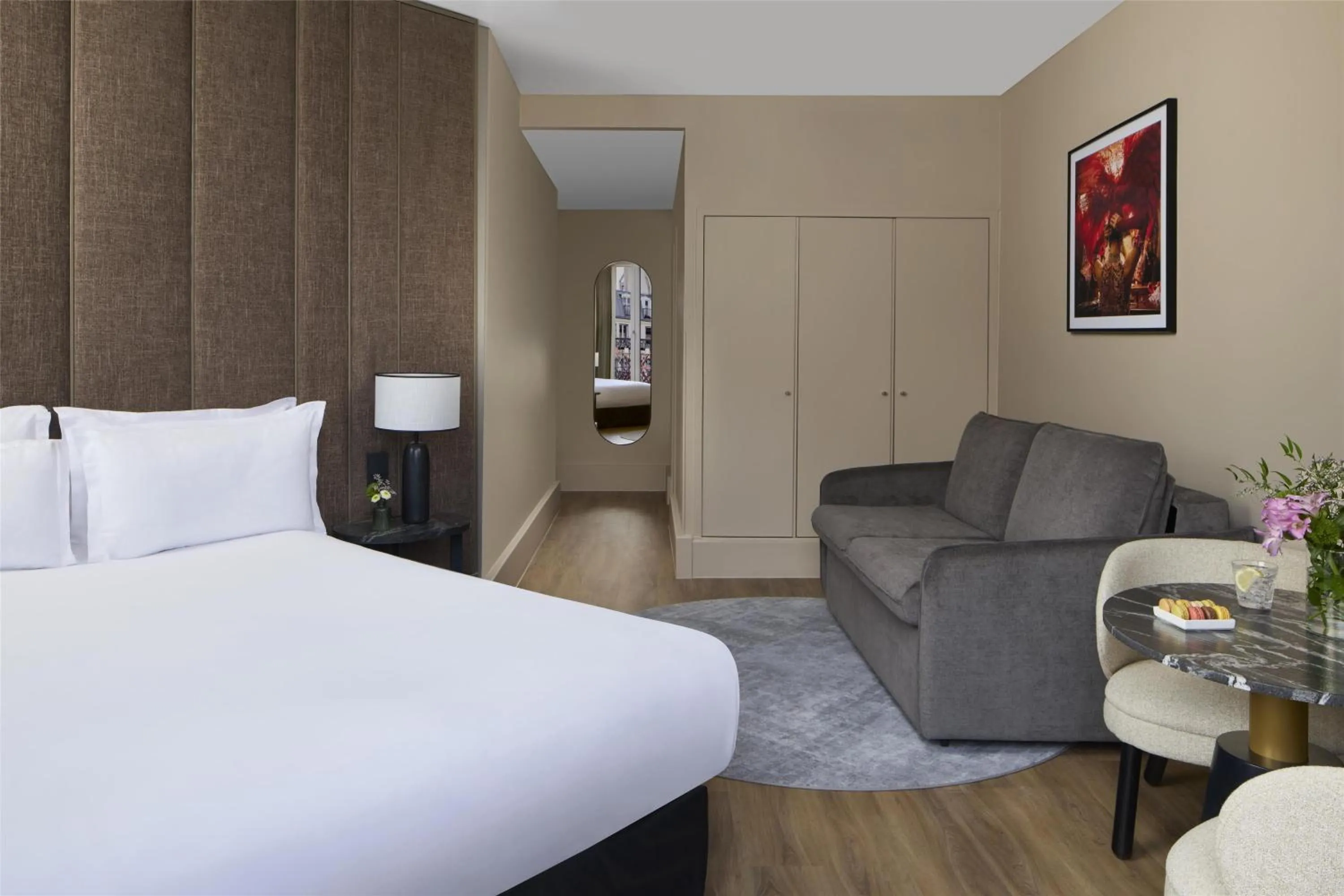 Bedroom, Bed in NH Paris Opéra Faubourg