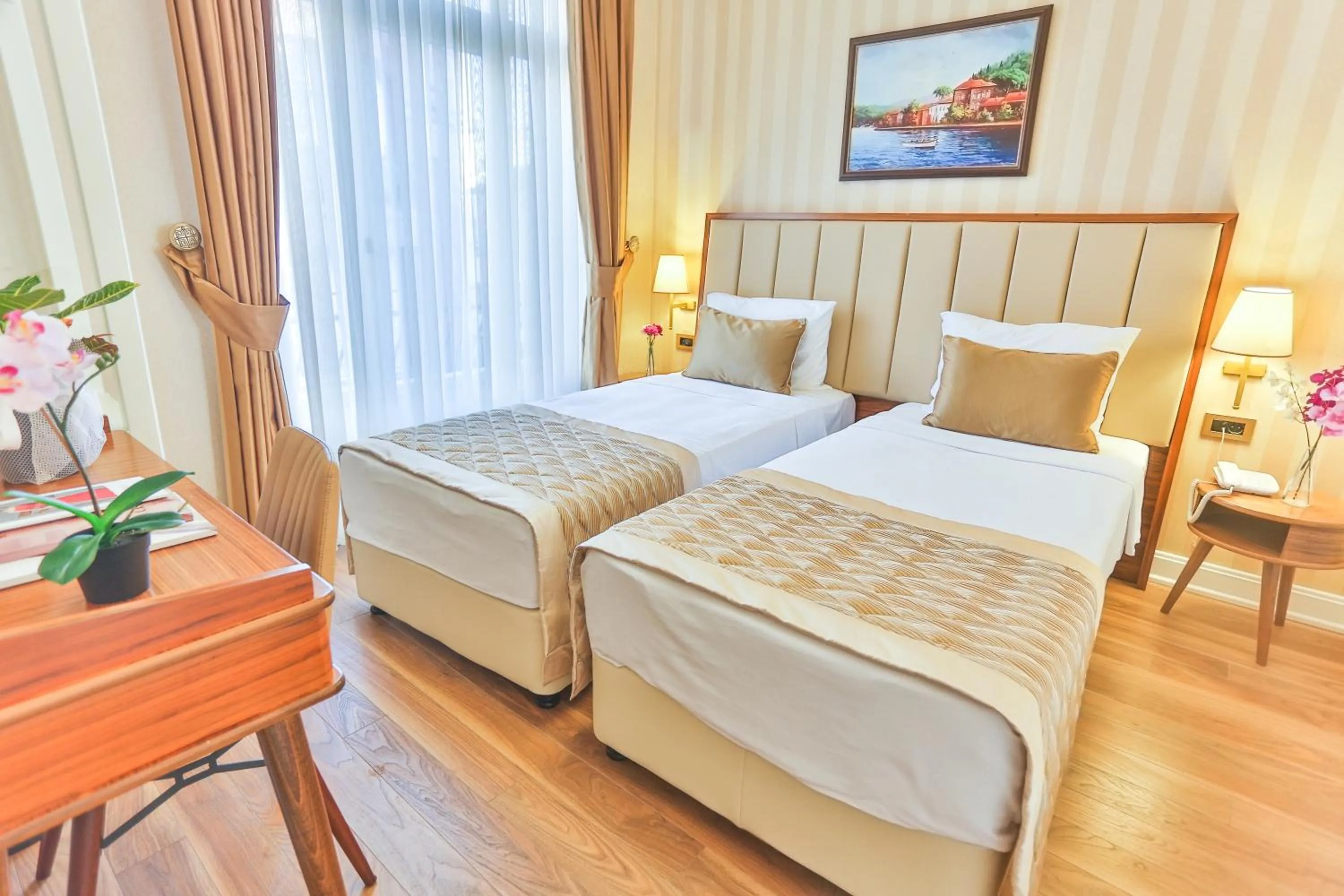 Bed in HANENDE HOTEL