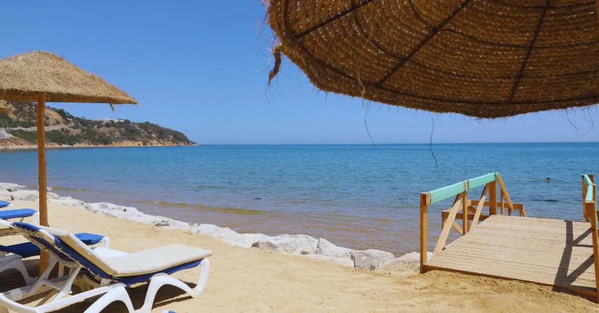 Beach in La Tour Blanche