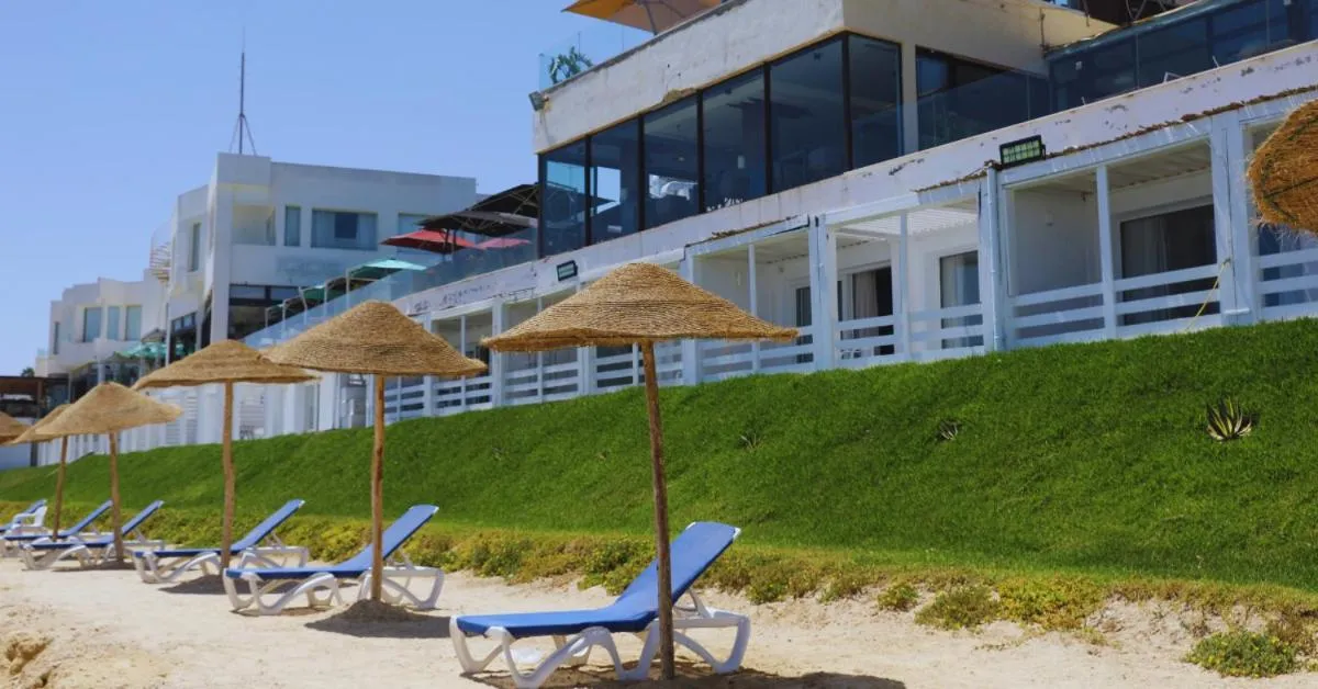 Beach in La Tour Blanche