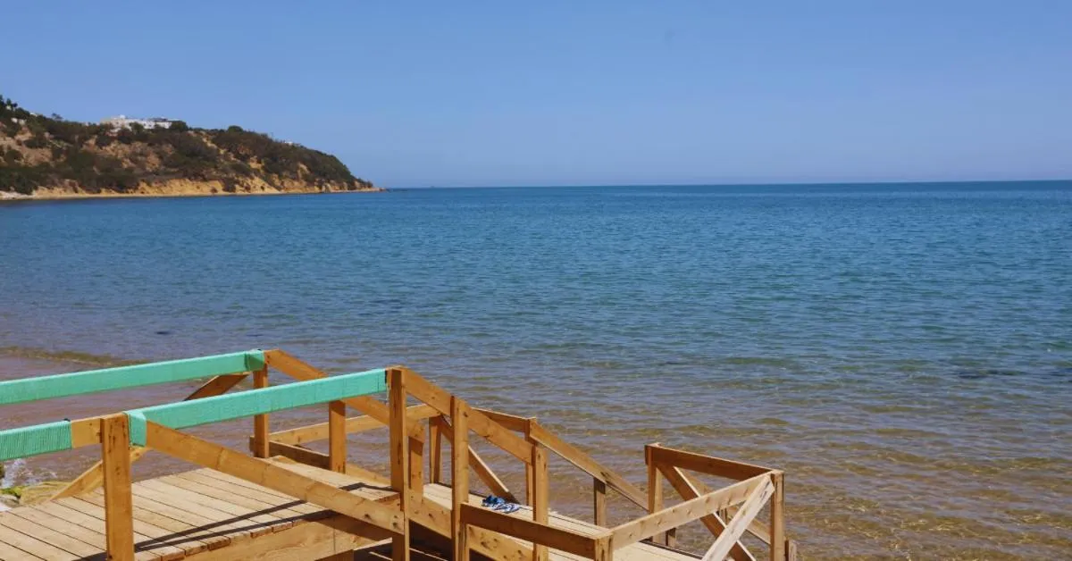 Beach in La Tour Blanche