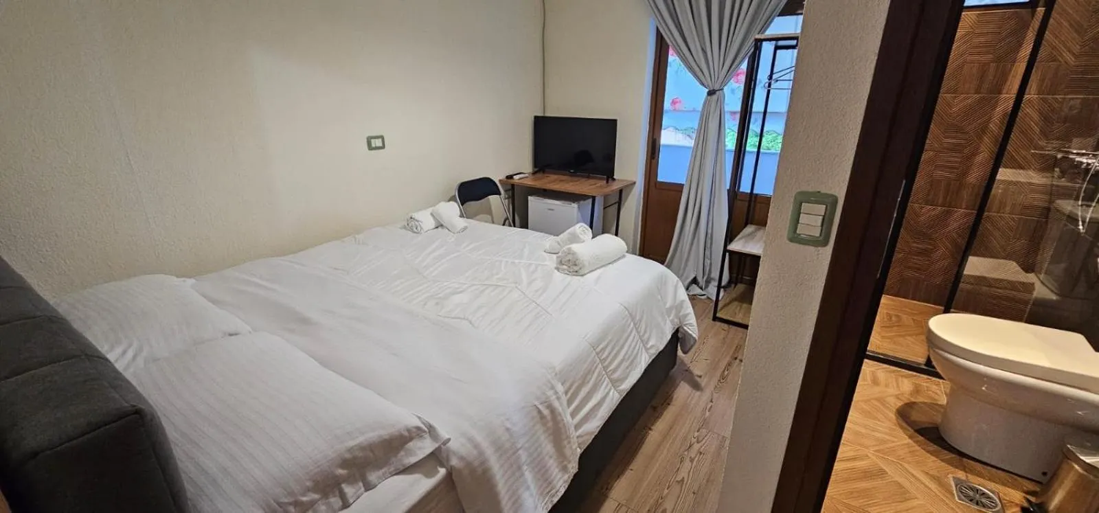 Bed in Hotel Sofra
