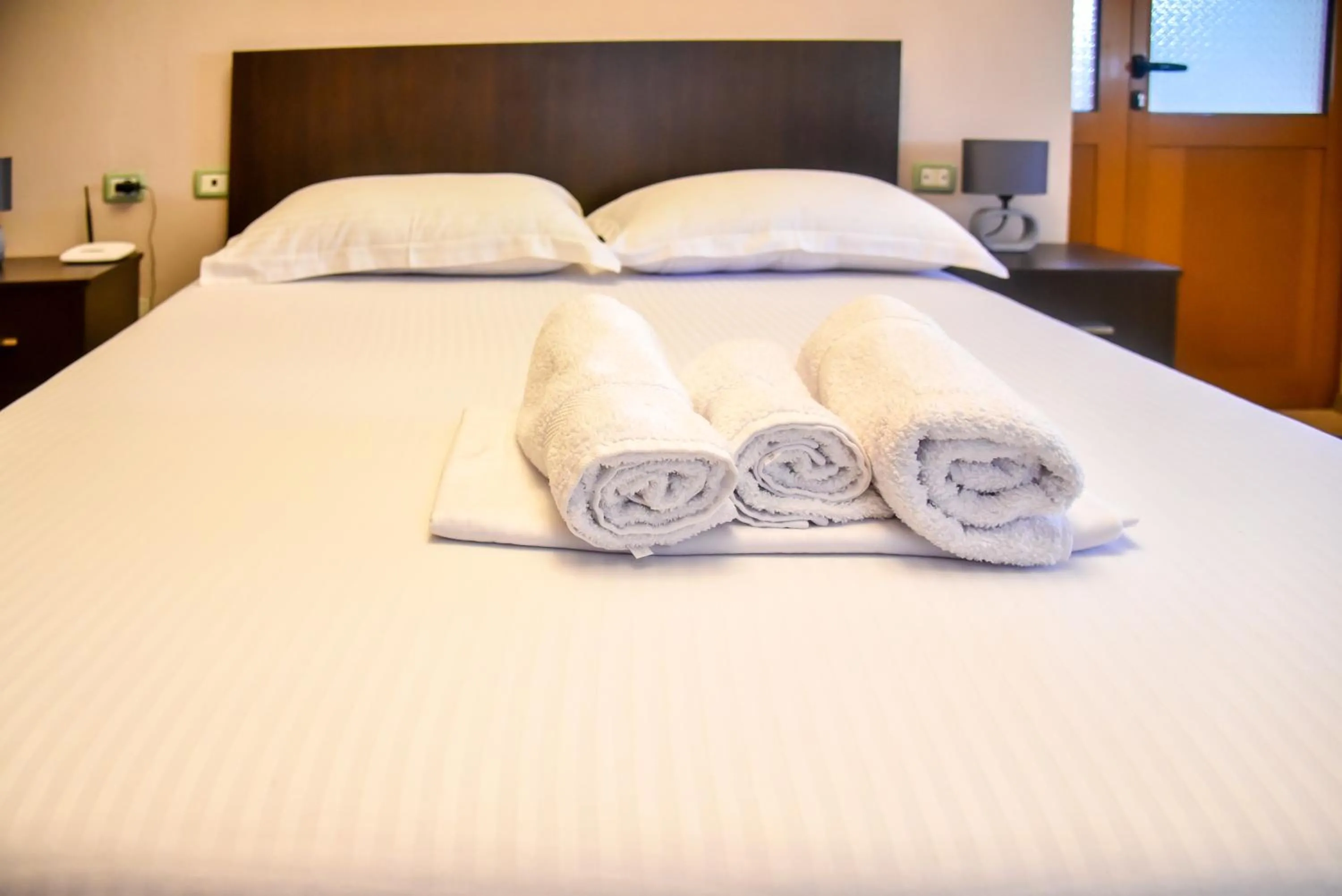 Bed in Hotel Sofra