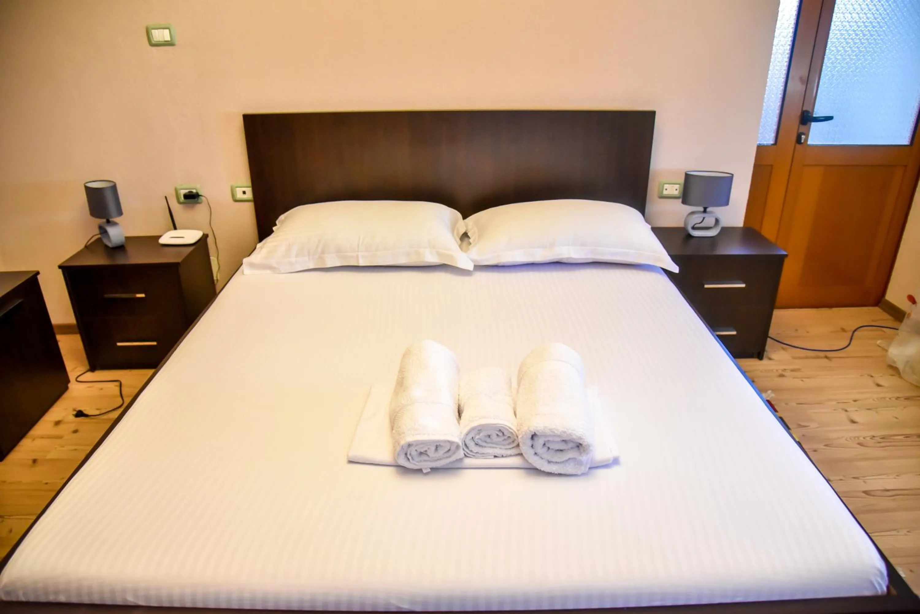 Bed in Hotel Sofra