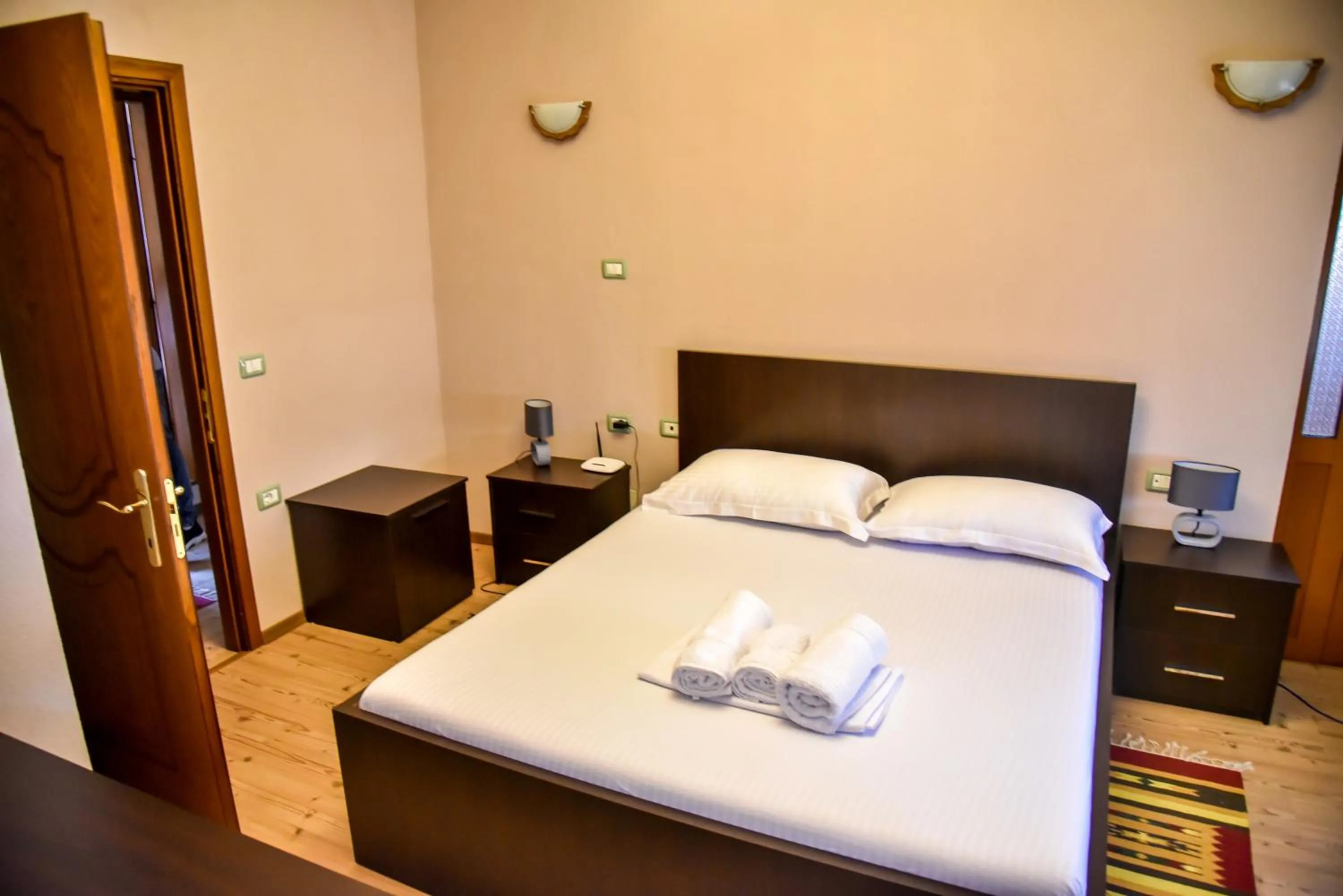 Bed in Hotel Sofra