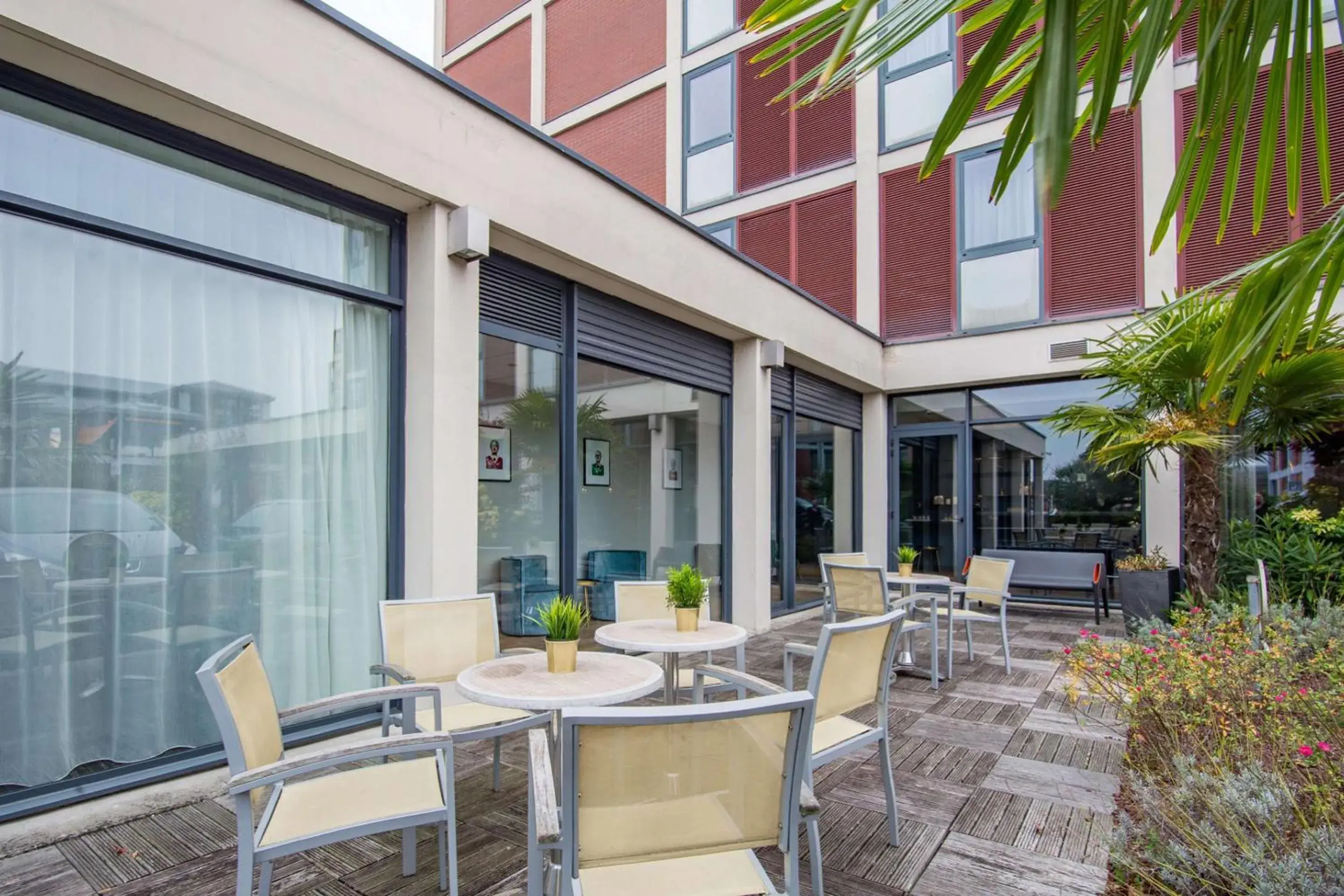 Property building in Brit Hotel Du Stade Rennes Ouest Property building in Brit Hotel Du Stade Rennes Ouest