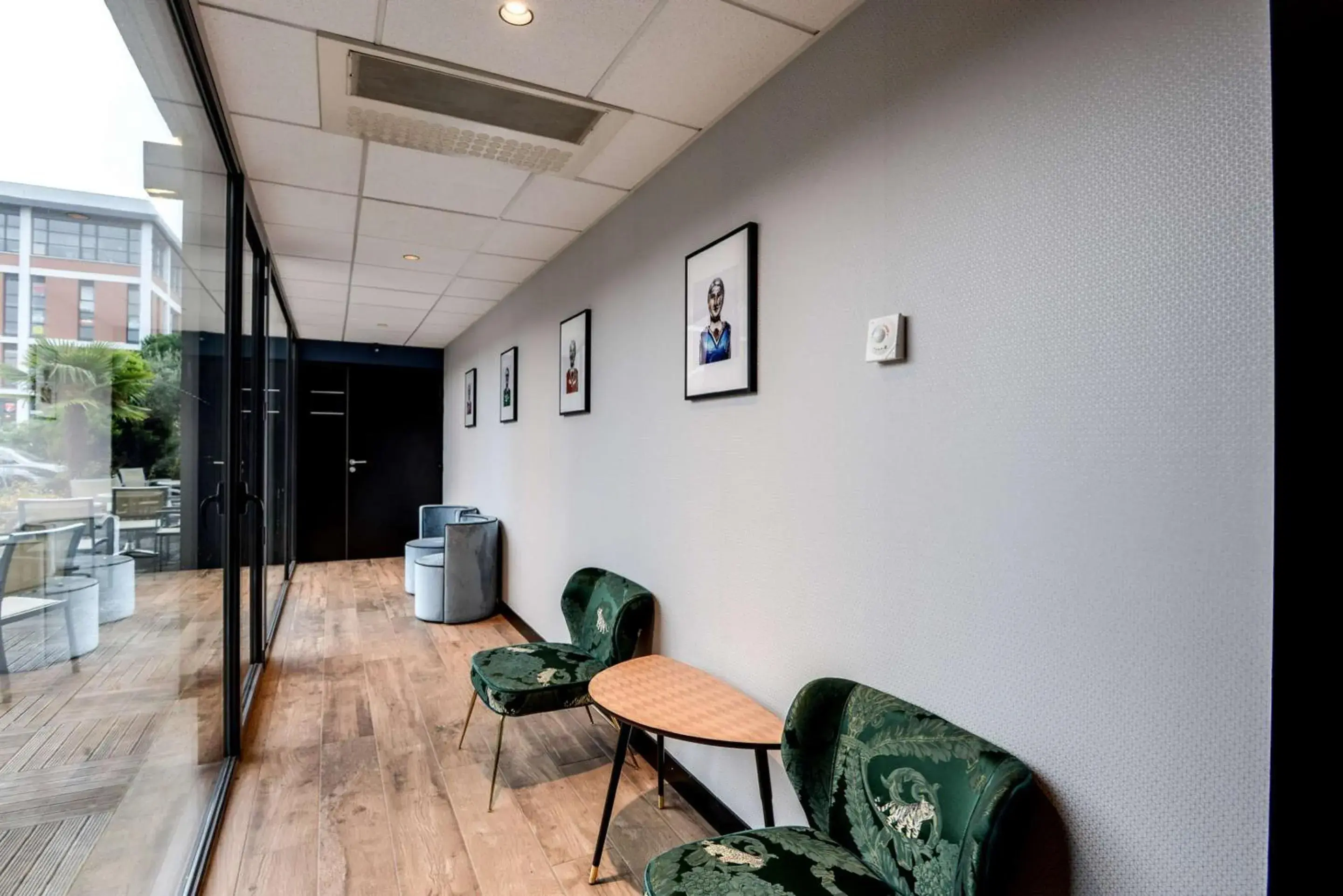 Lobby or reception in Brit Hotel Du Stade Rennes Ouest Lobby or reception in Brit Hotel Du Stade Rennes Ouest