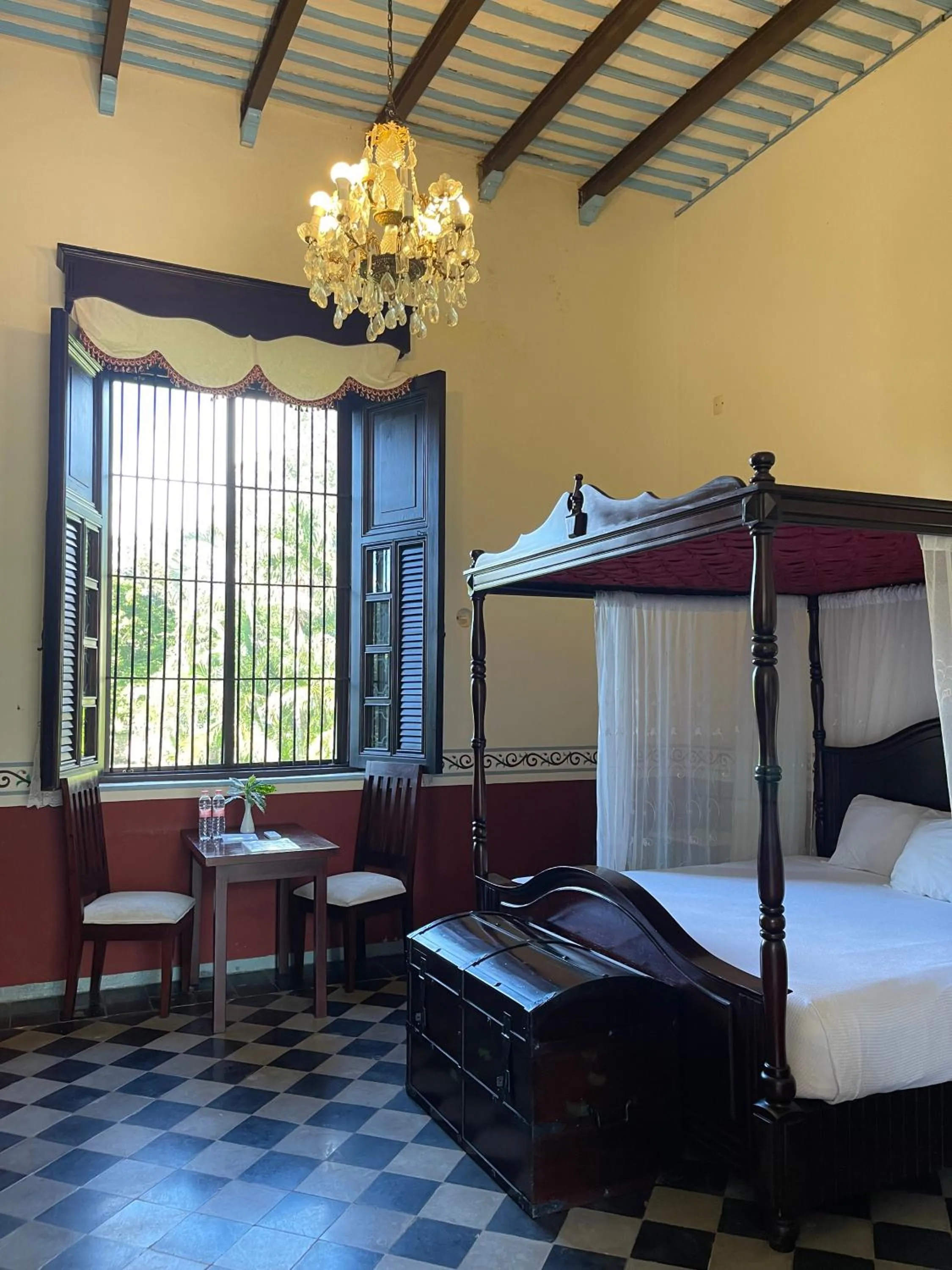 Bed in Hacienda Kaan Ac
