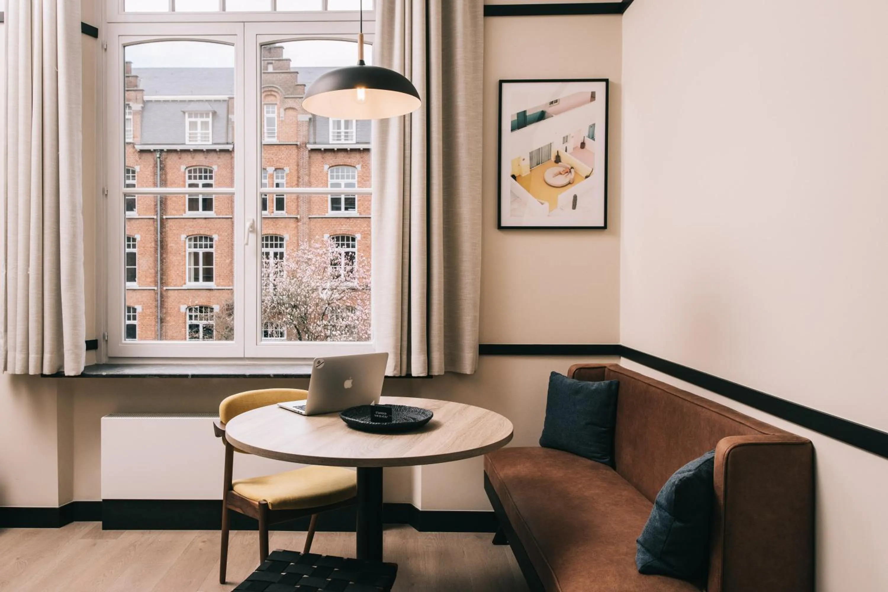 Seating area in Getaway Studios Gent