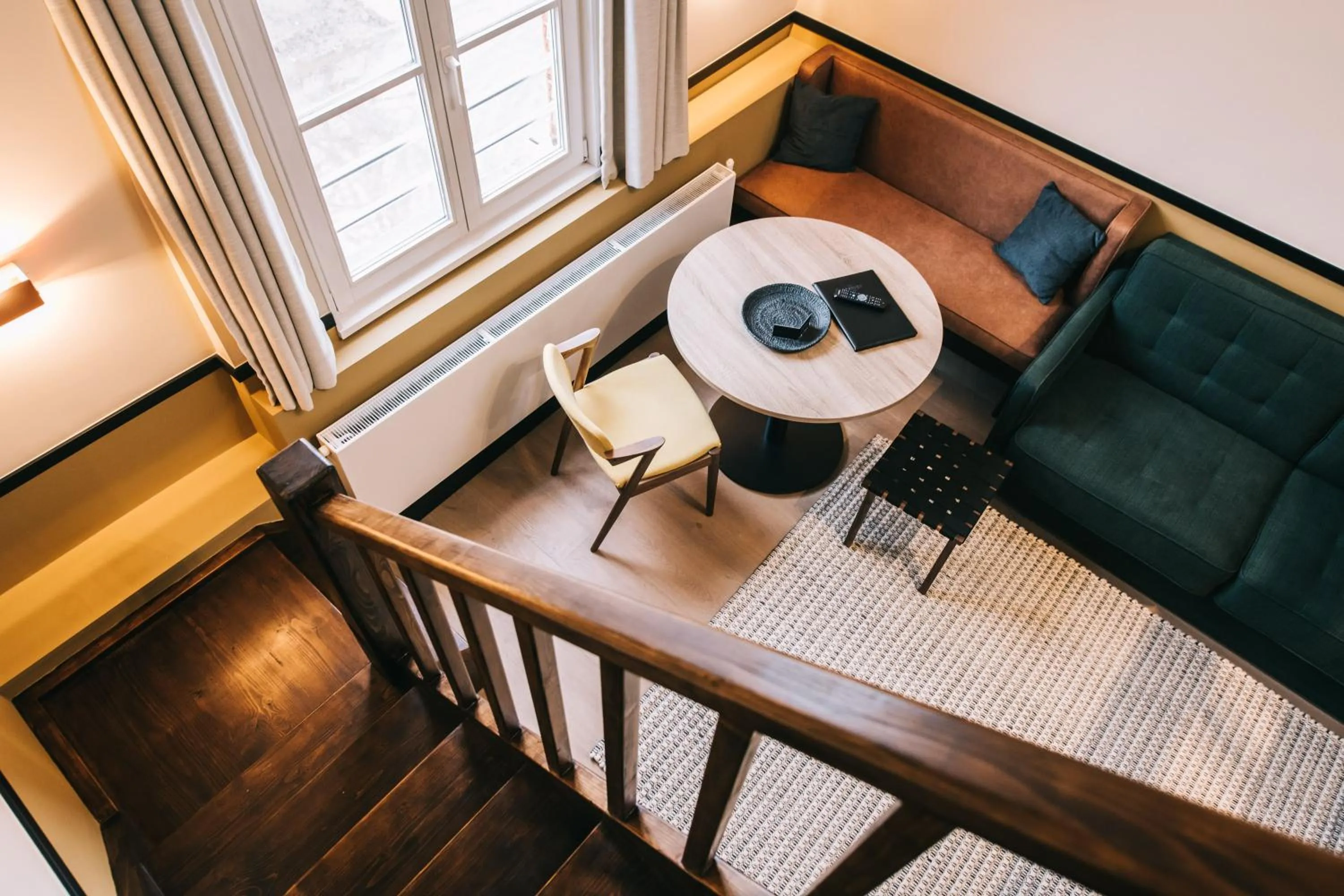Seating area in Getaway Studios Gent