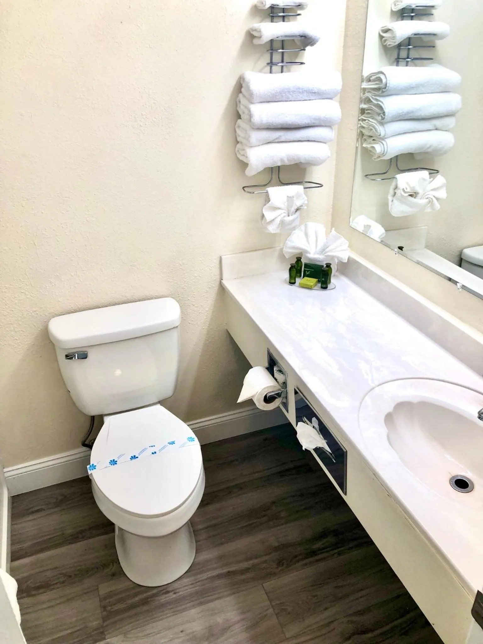 Toilet in Bicentennial Inn