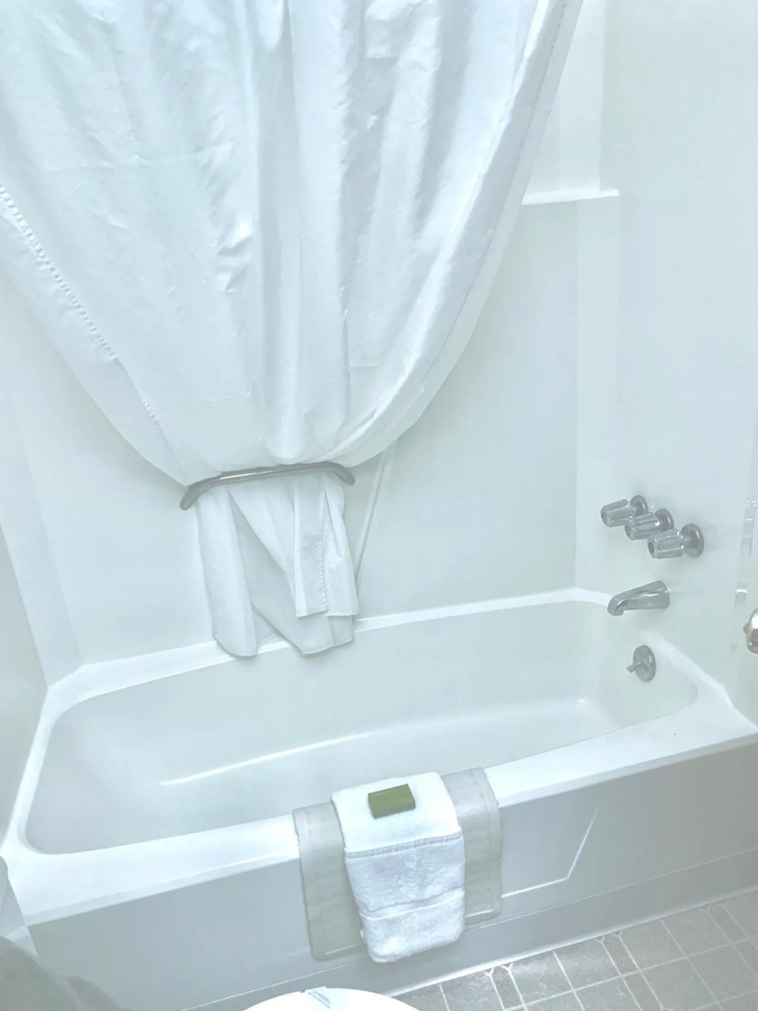 Shower in Bicentennial Inn