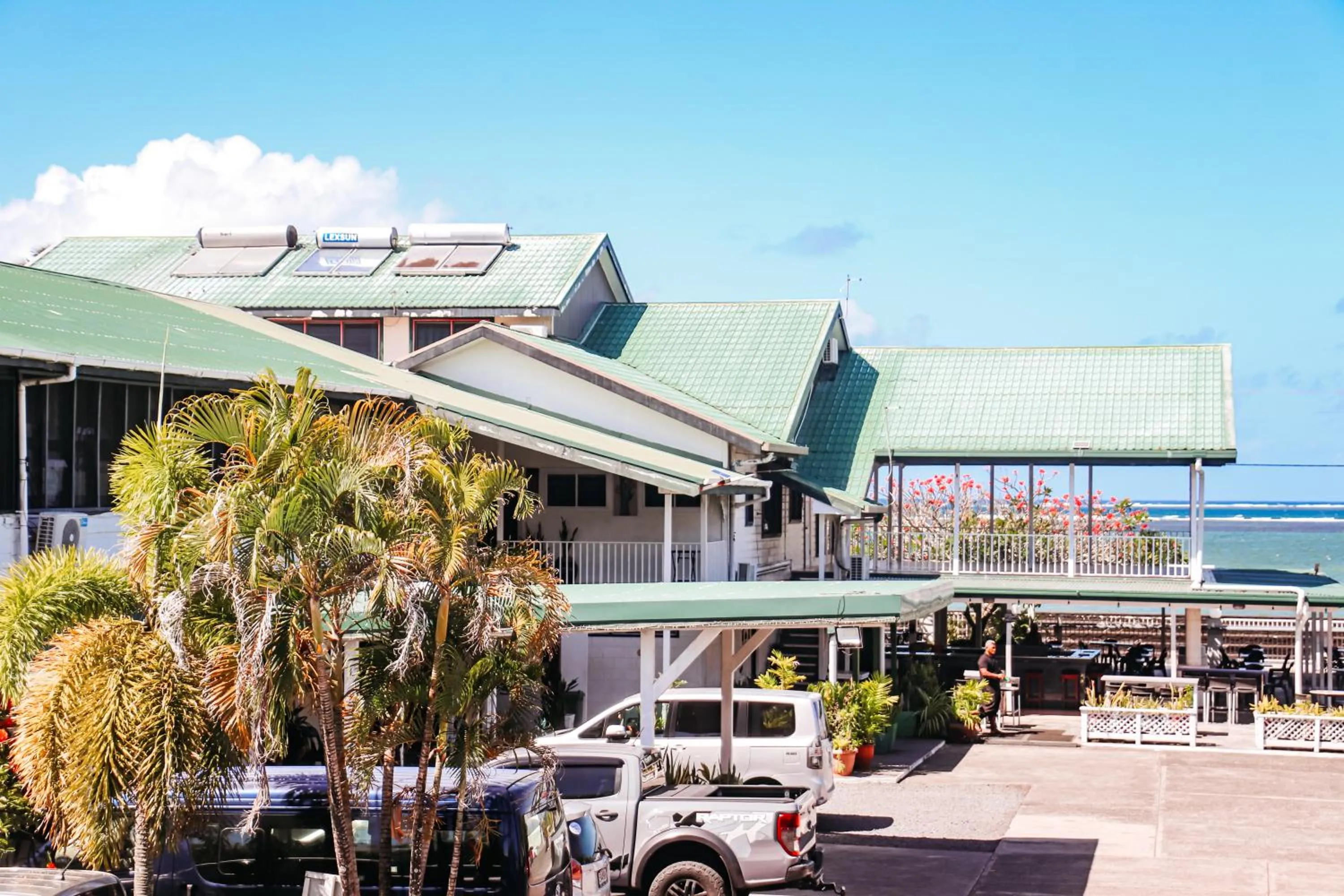 Property building in Hotel Millenia Samoa