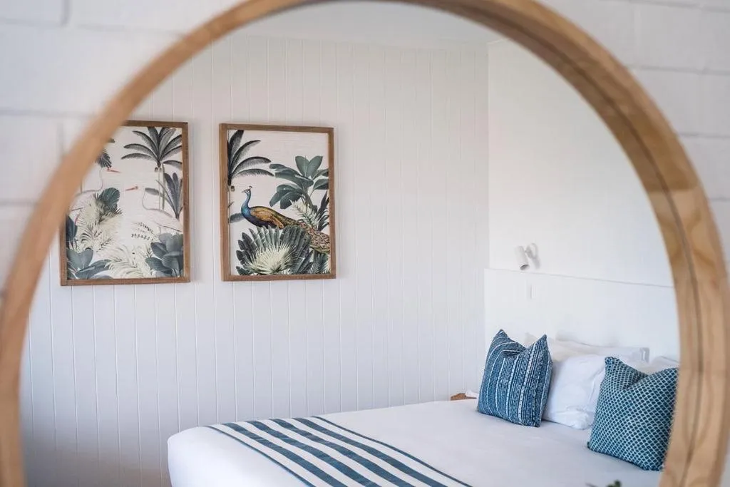 Bed in Mollymook Seascape Motel and Apartments