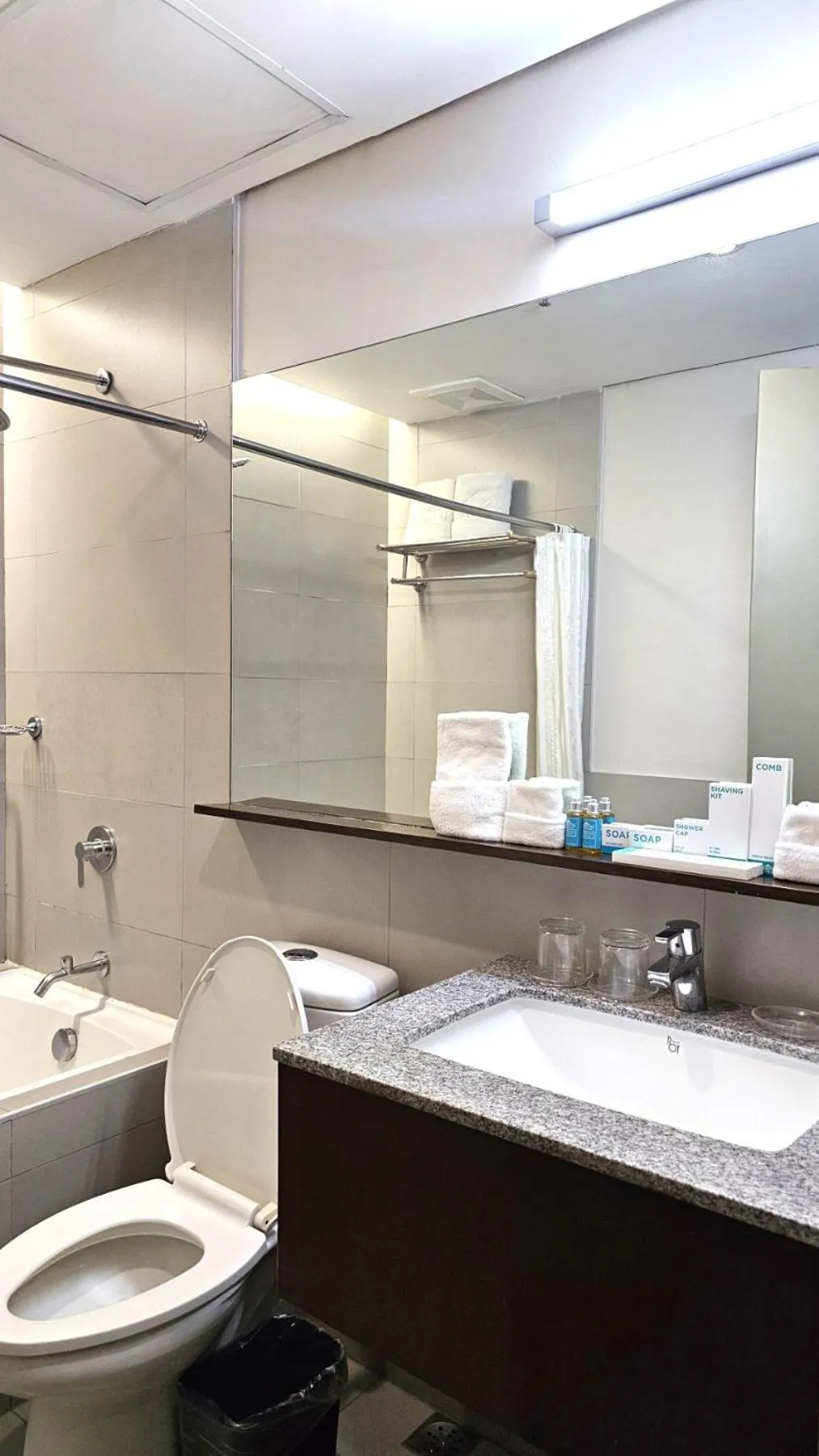 Shower in Microtel by Wyndham Acropolis