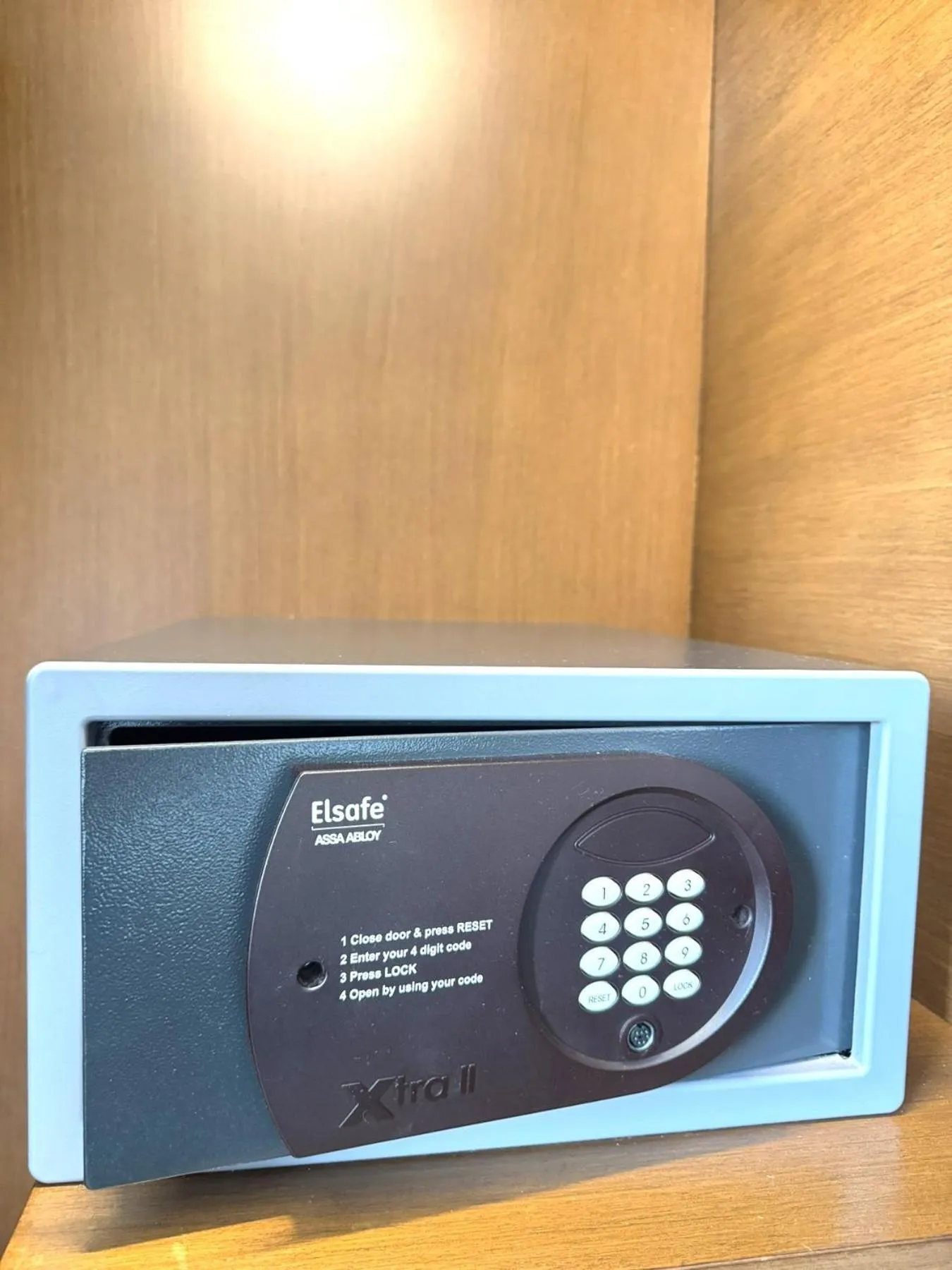 safe in Microtel by Wyndham Acropolis