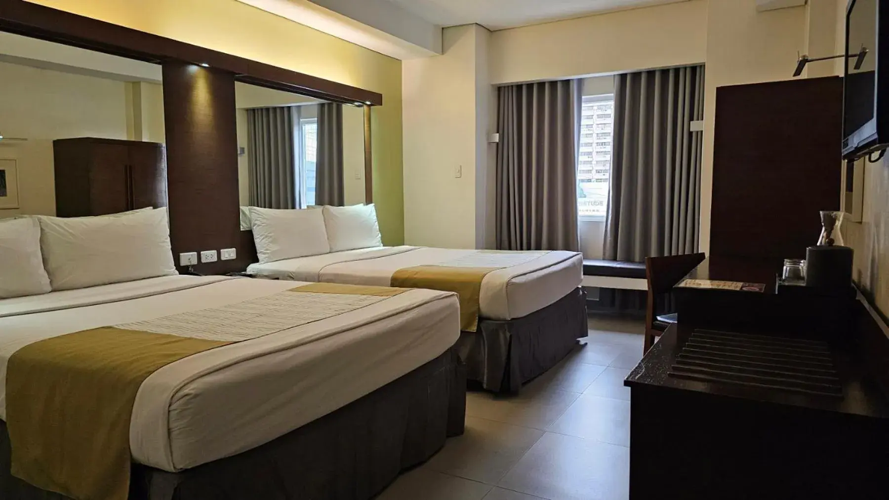 Bed in Microtel by Wyndham Acropolis Bed in Microtel by Wyndham Acropolis