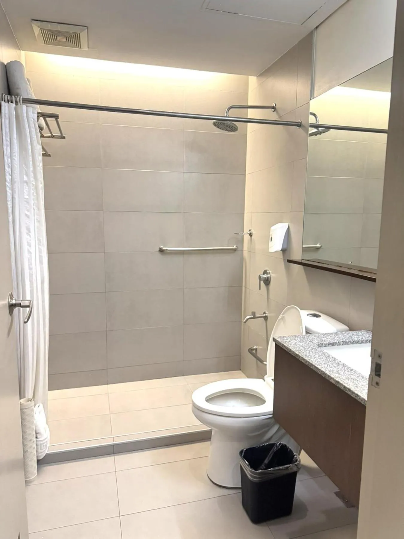 Shower in Microtel by Wyndham Acropolis