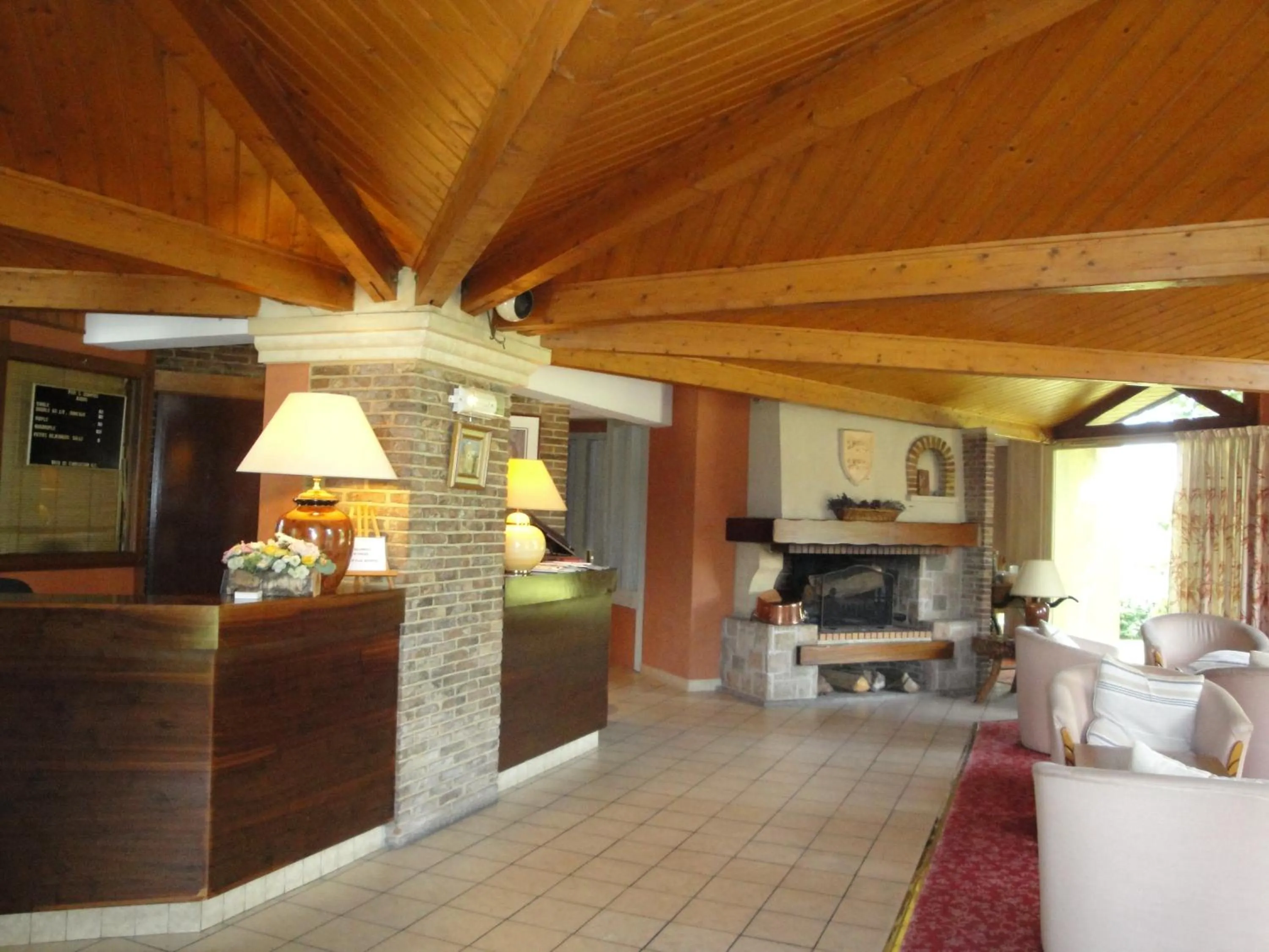 Lobby or reception in Hotel Le Drakkar