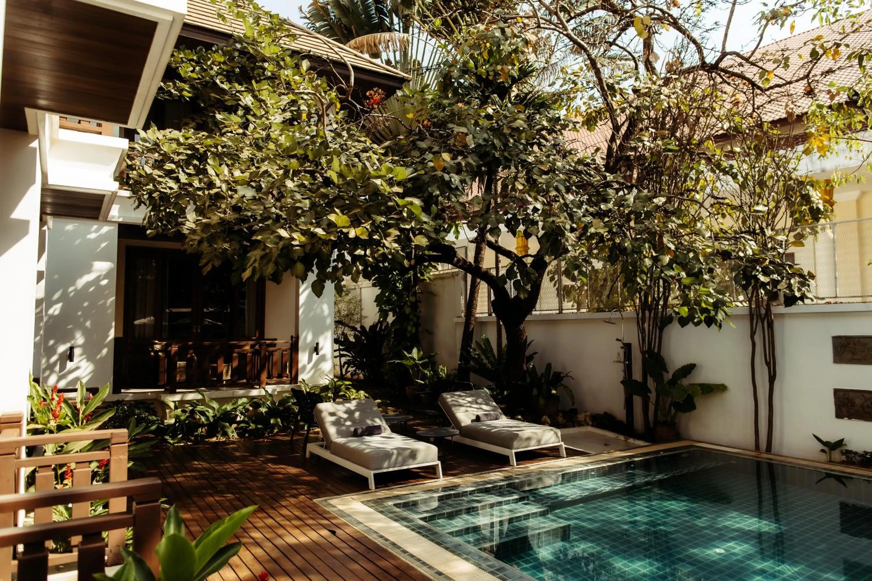 Swimming pool in Athena Hotel