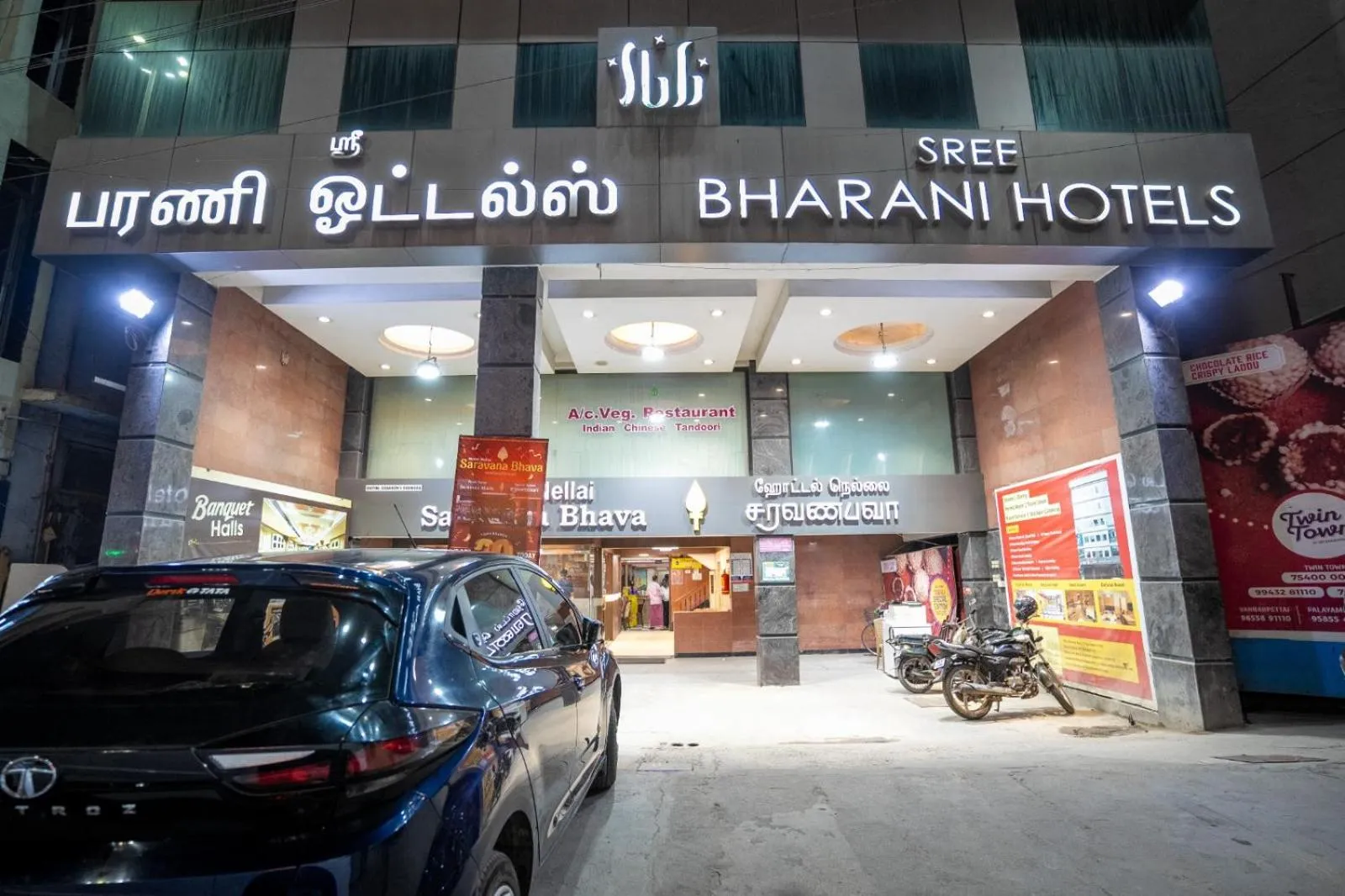 Property building in Sree Bharani Hotels