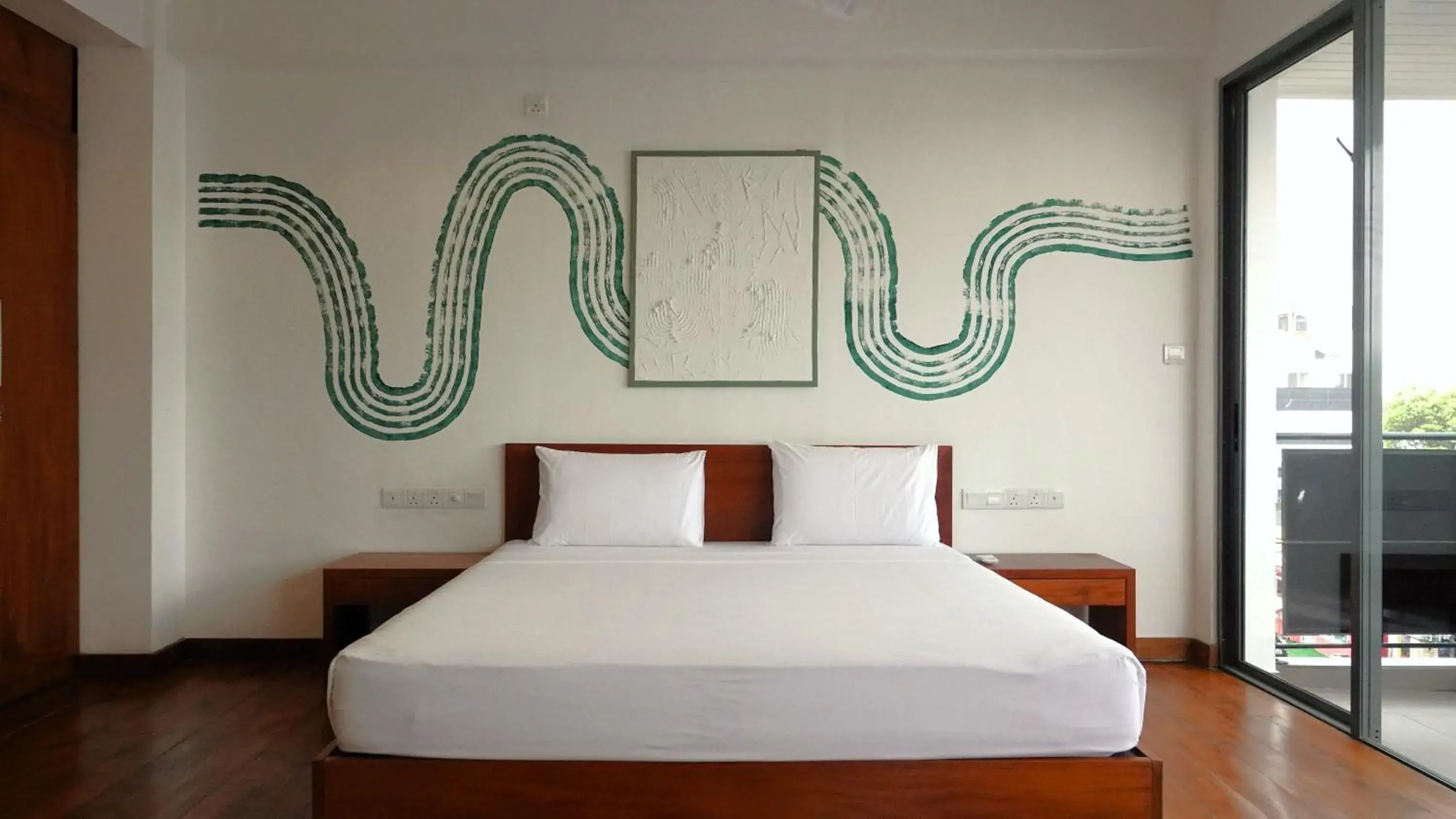 Bed in Hotel J Negombo Bed in Hotel J Negombo