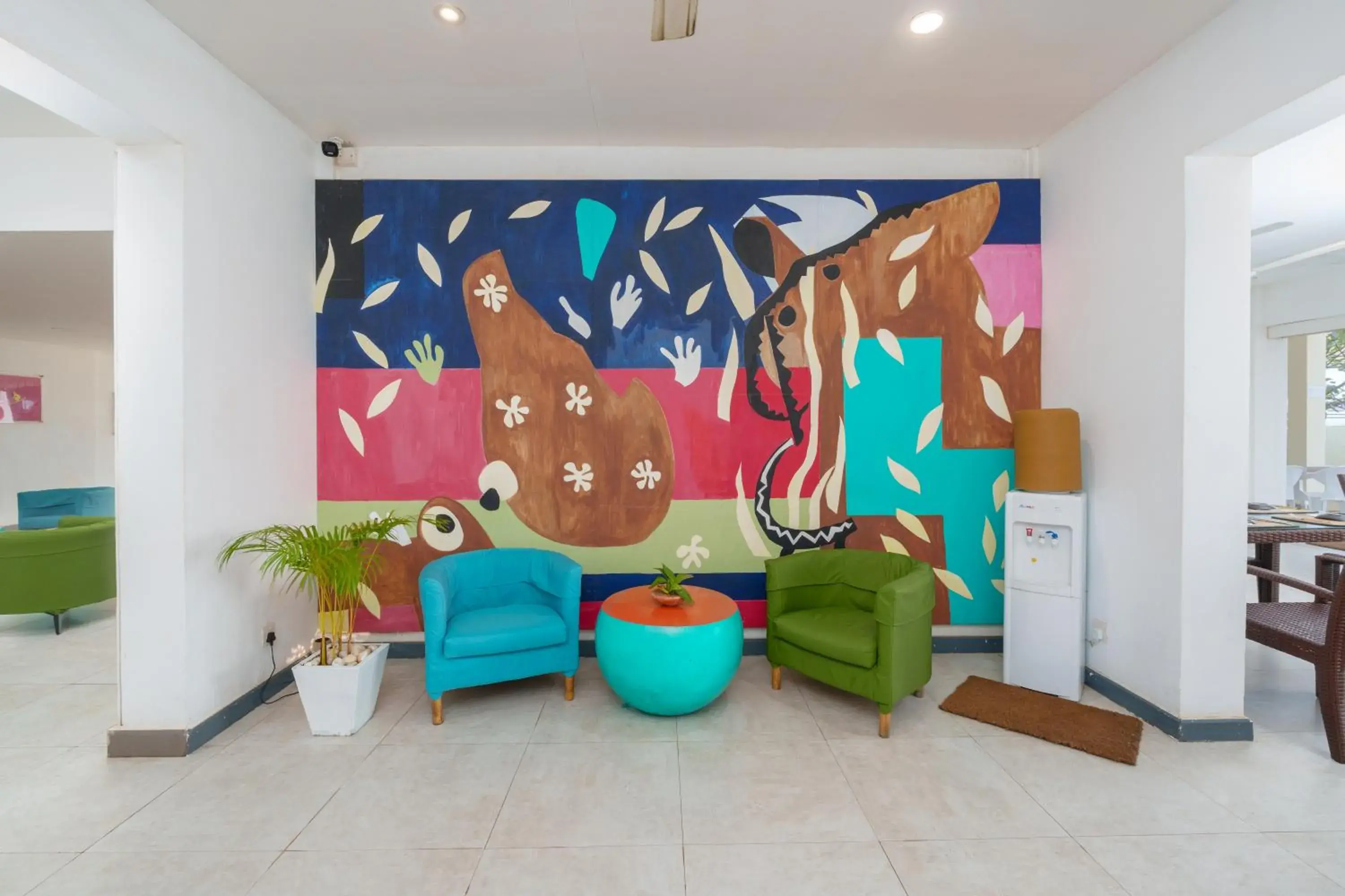 Lobby or reception in Hotel J Negombo Lobby or reception in Hotel J Negombo