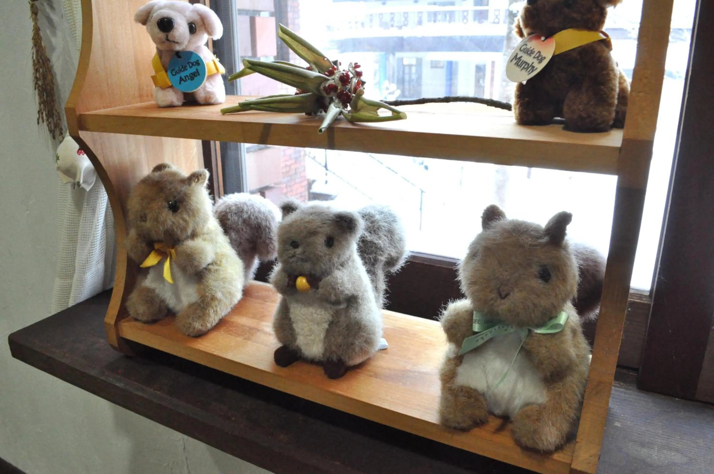 Decorative detail in Pension Risuno Koya