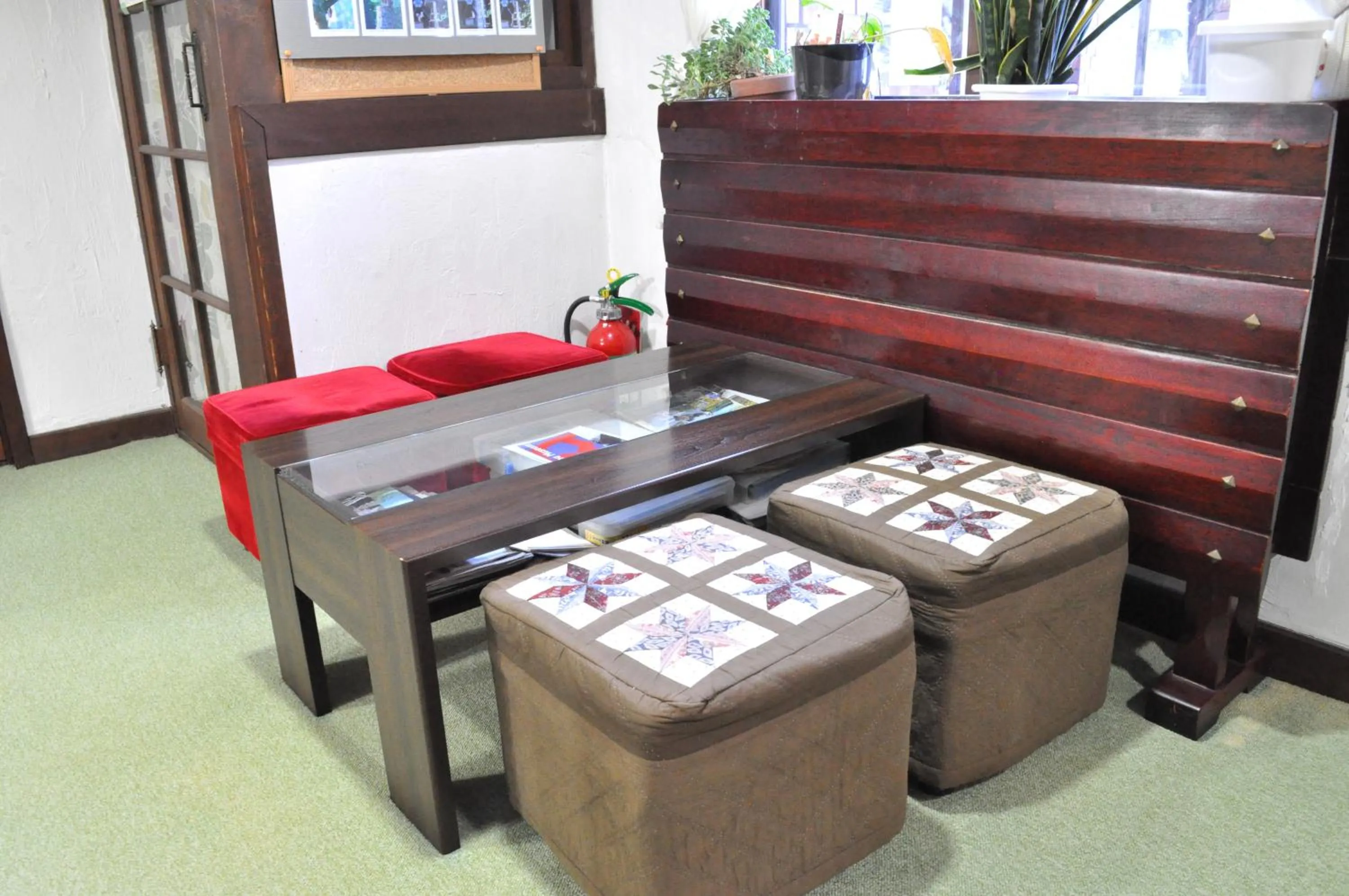 Communal lounge/ TV room in Pension Risuno Koya