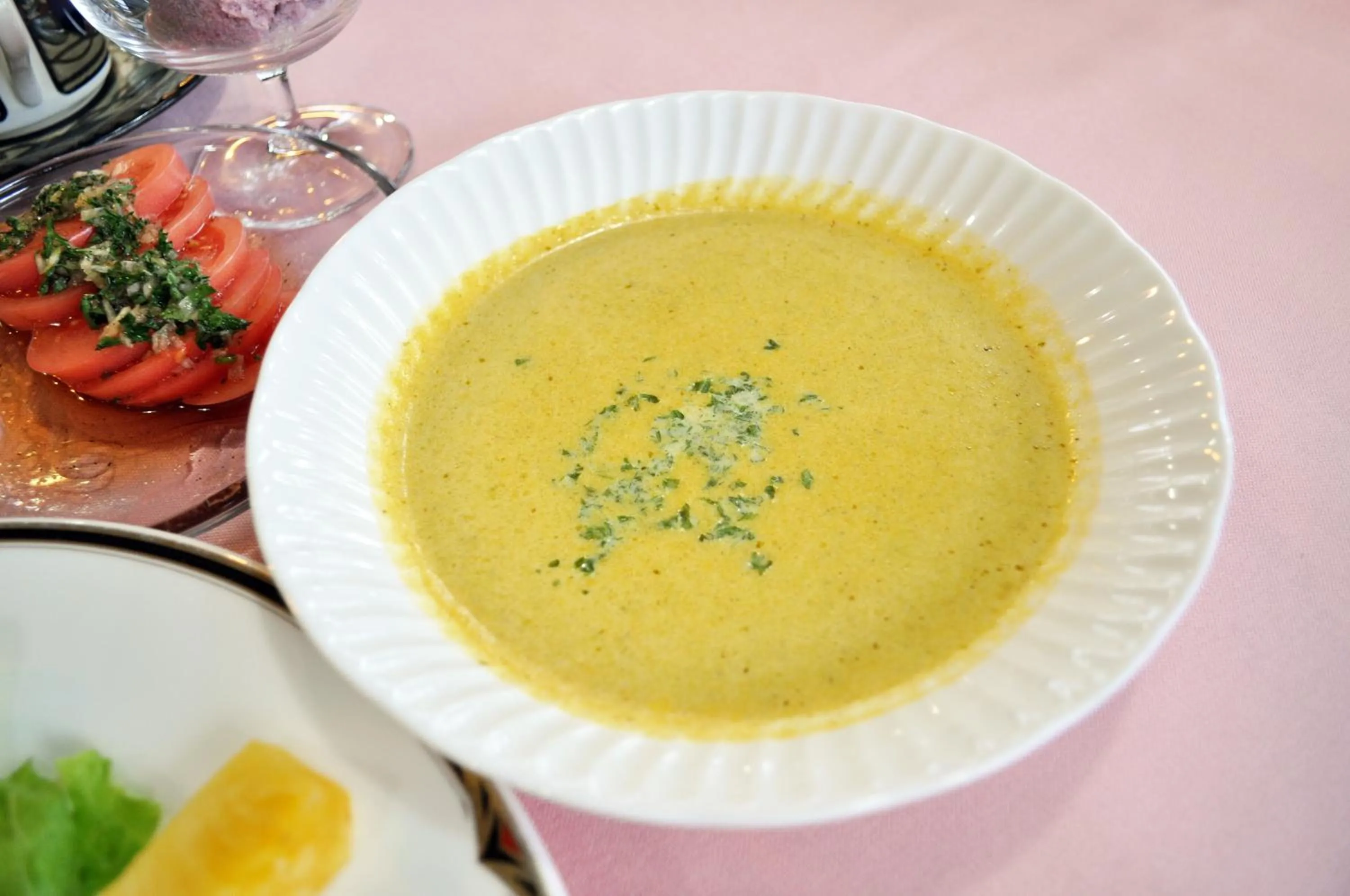 Dinner in Pension Risuno Koya