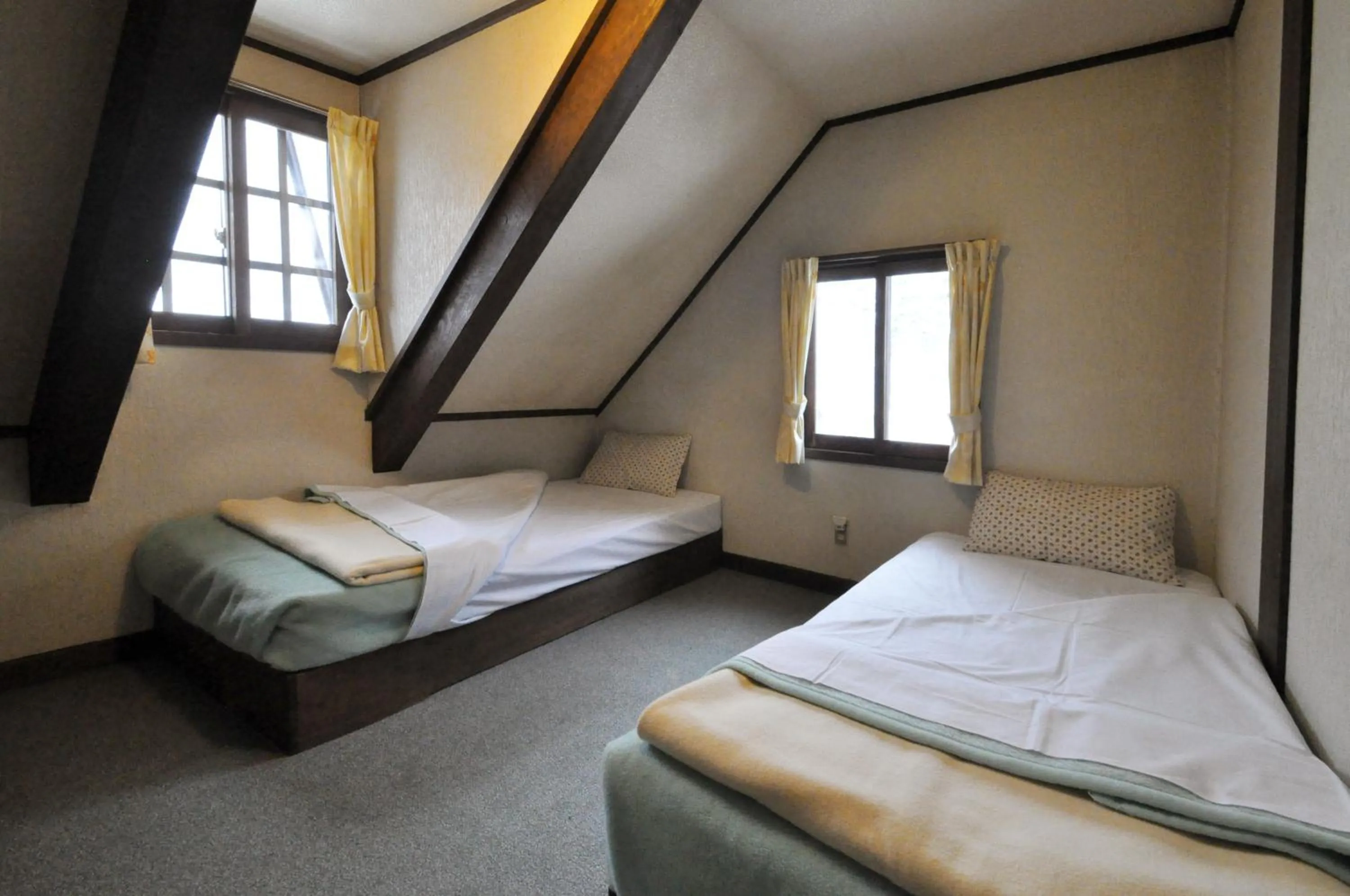 Photo of the whole room, Bed in Pension Risuno Koya