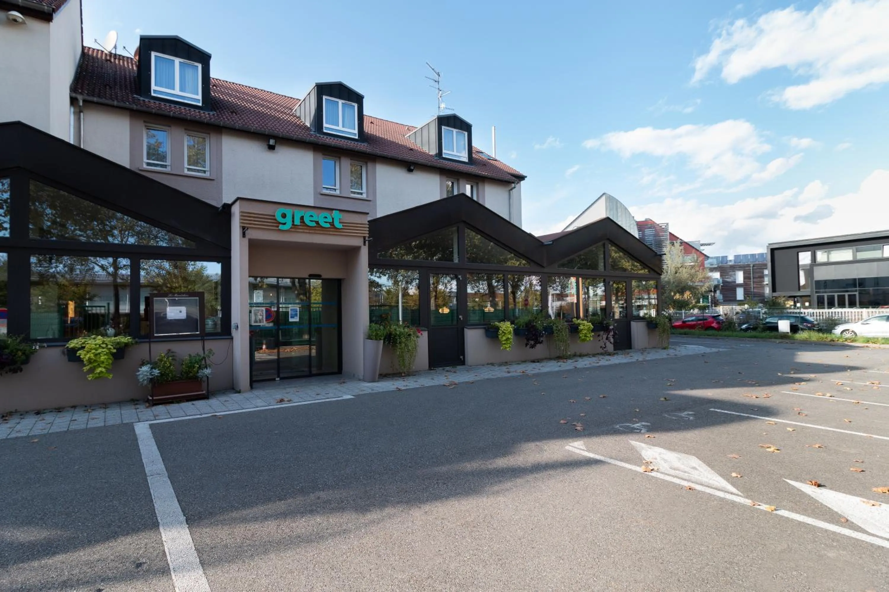 Property building in Greet Hotel Colmar