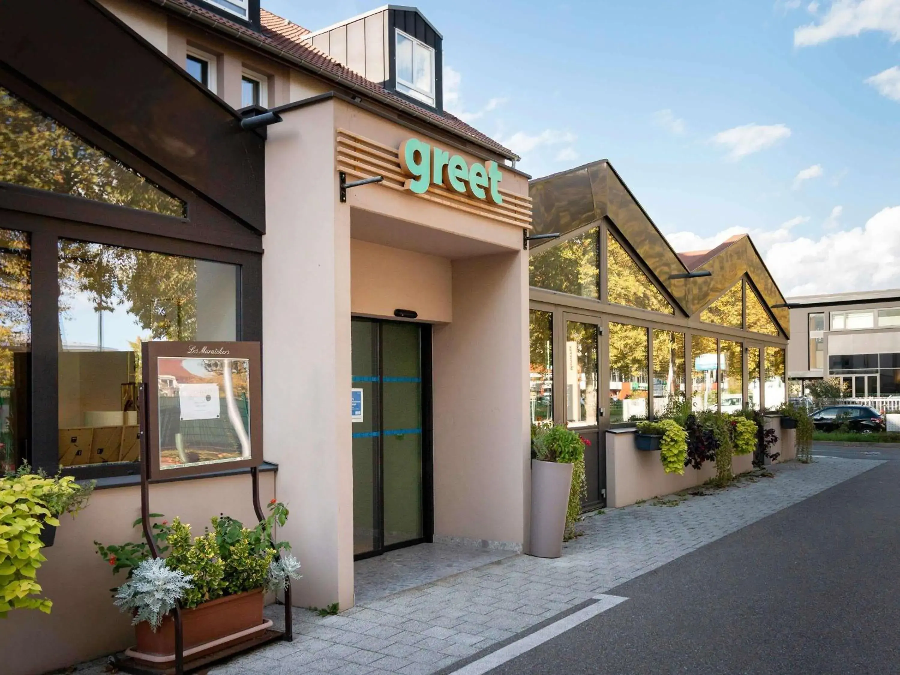 Property building in Greet Hotel Colmar Property building in Greet Hotel Colmar