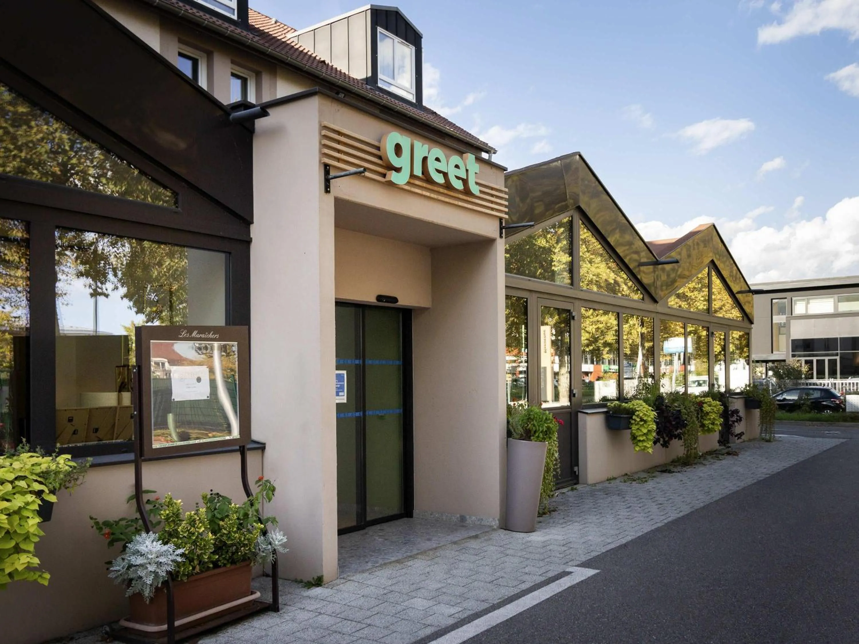 Property building in Greet Hotel Colmar