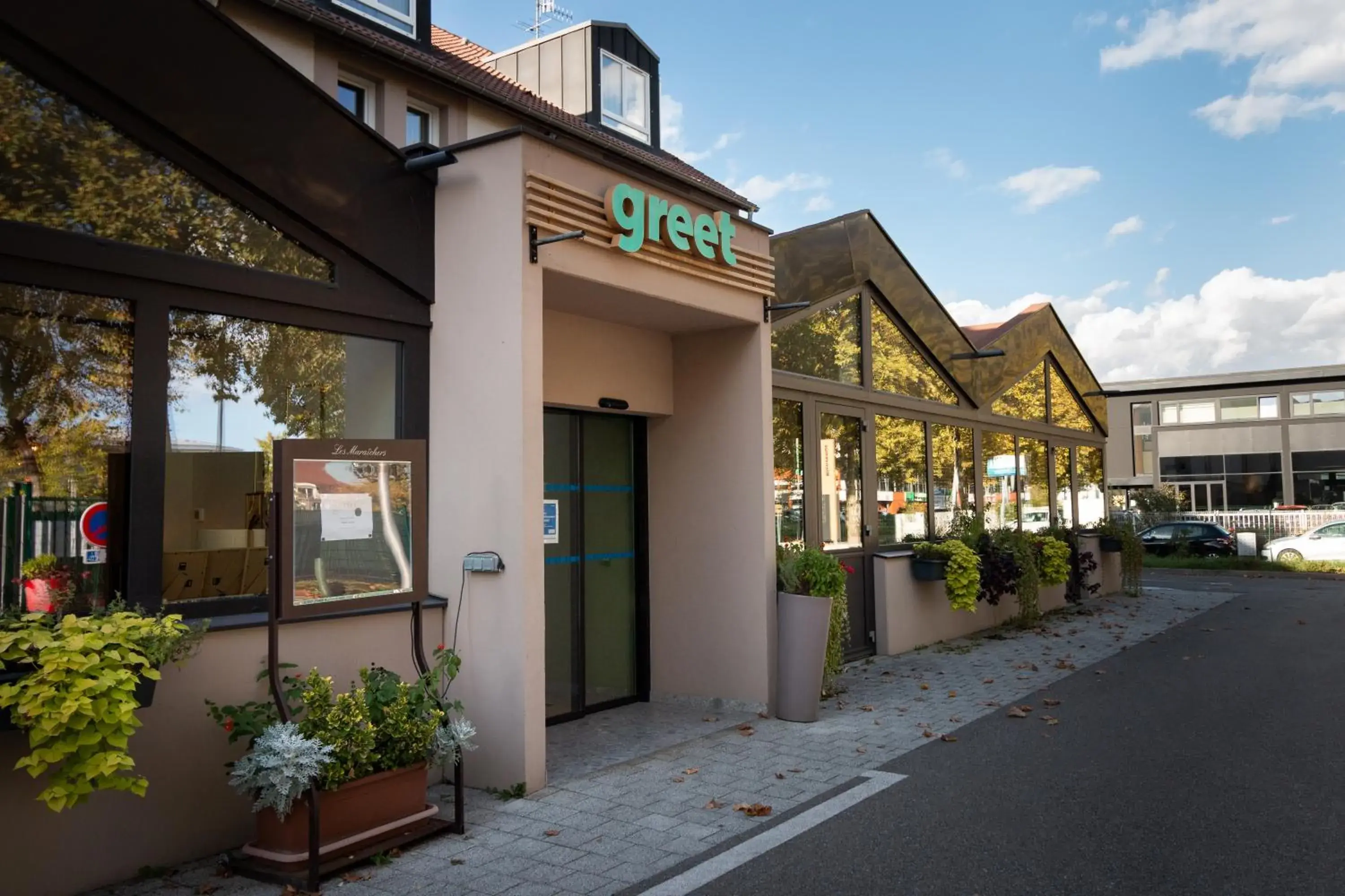 Property building in Greet Hotel Colmar Property building in Greet Hotel Colmar