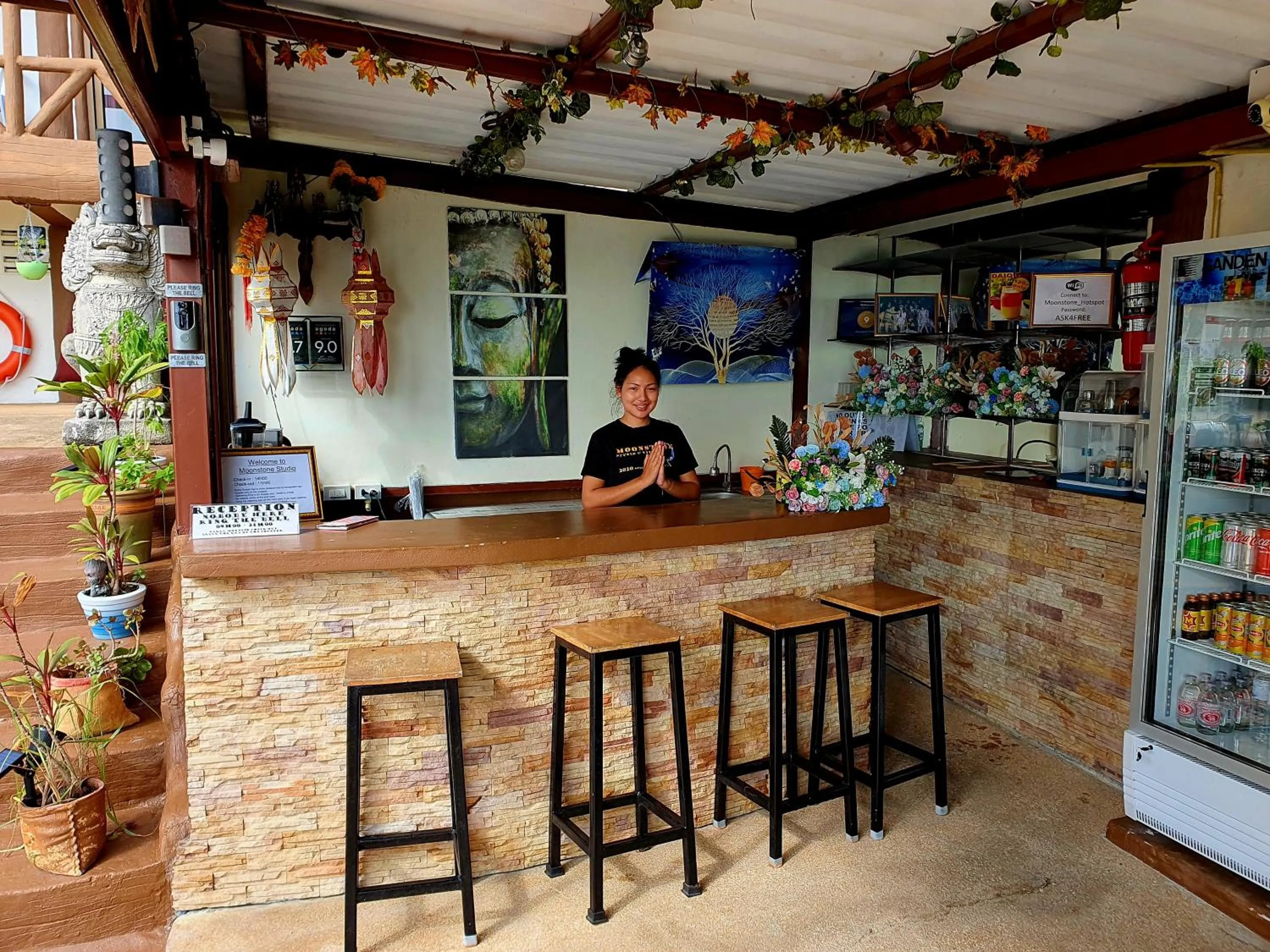 Lobby or reception in Moonstone Studio