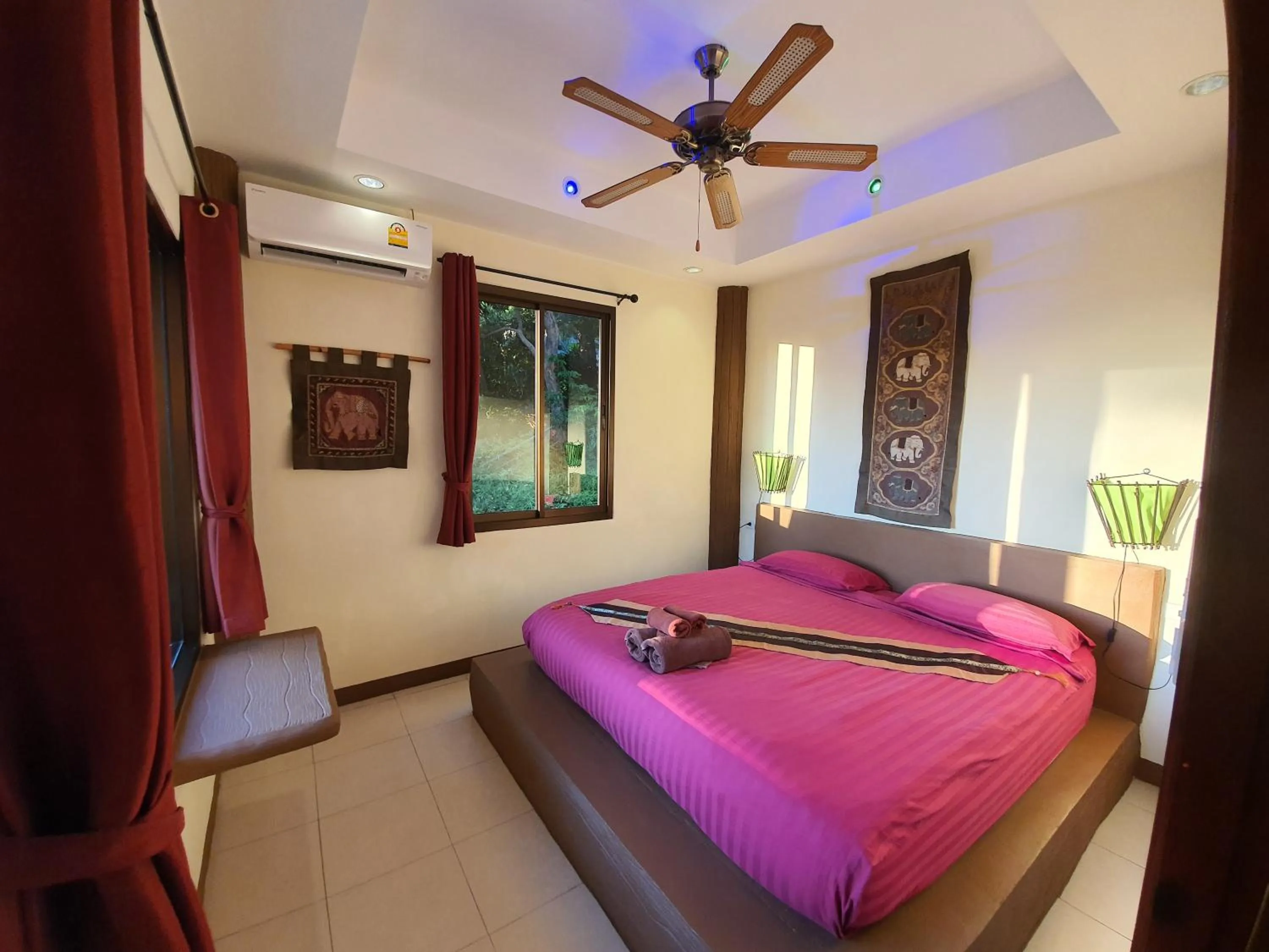 Bedroom, Bed in Moonstone Studio