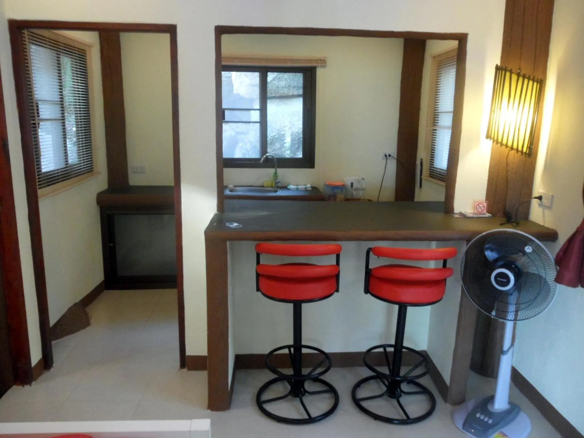 Kitchen or kitchenette in Moonstone Studio