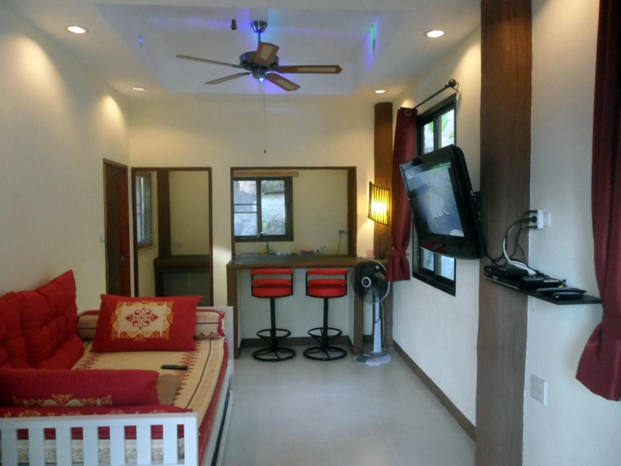 Living room in Moonstone Studio