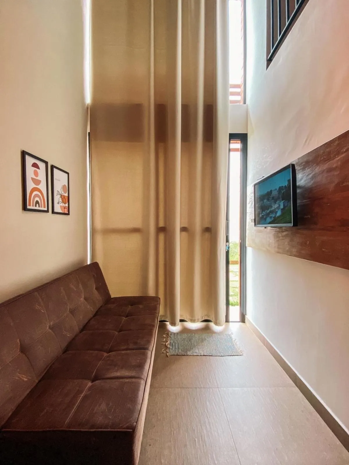 Living room in Chalés Belo Vale - Tiradentes