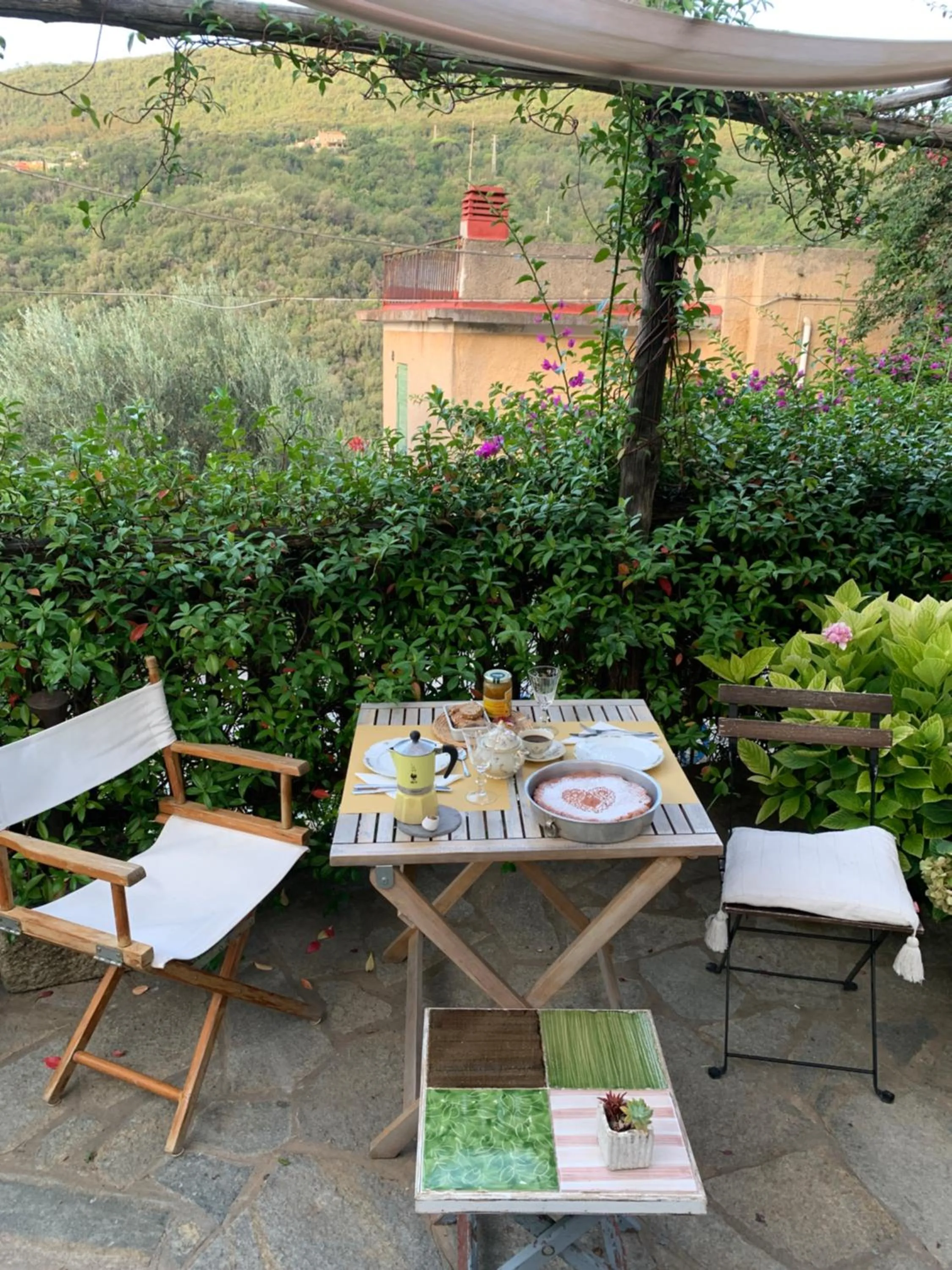 Balcony/Terrace in B&B Cà de Badin