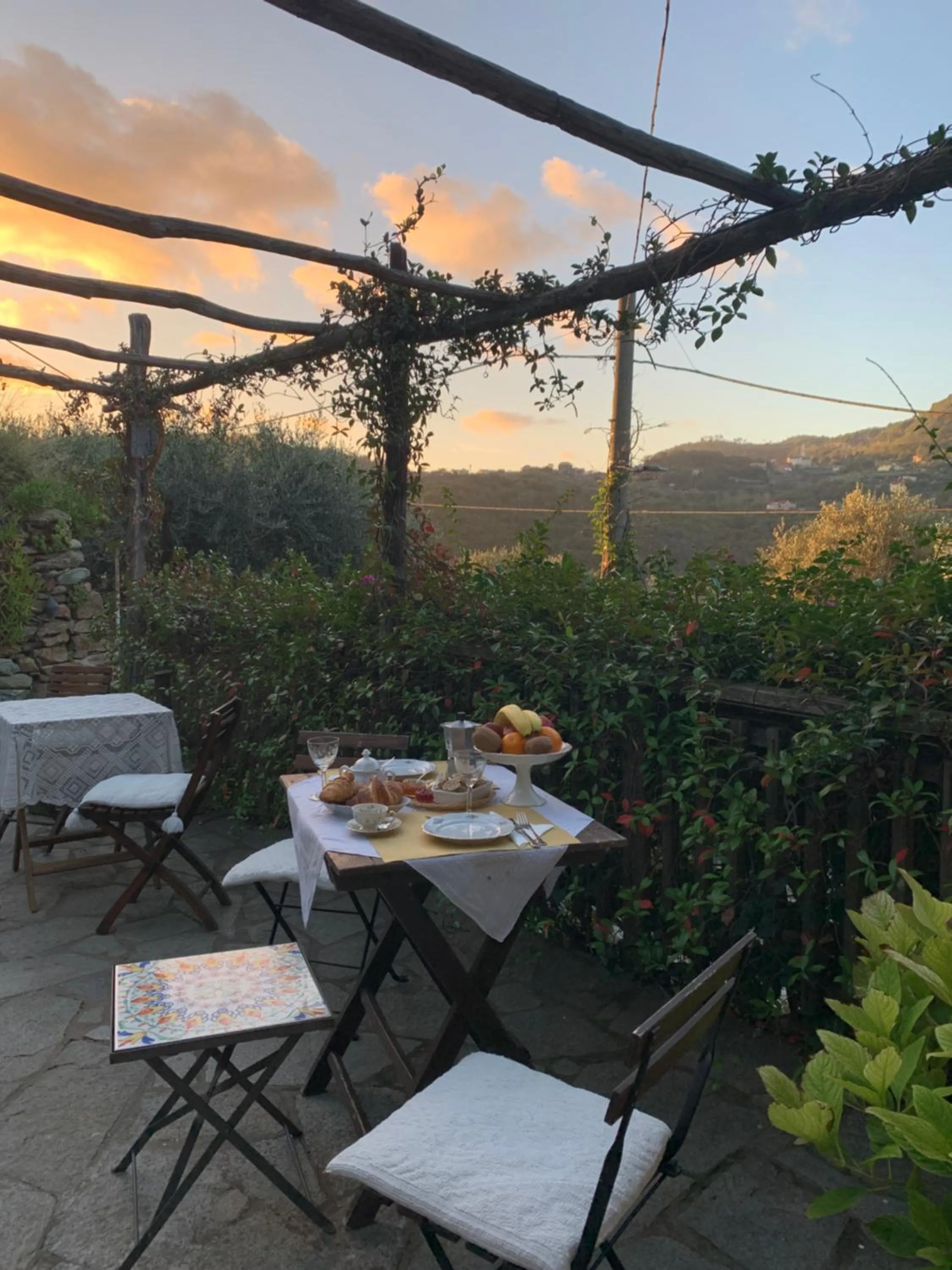 Garden in B&B Cà de Badin