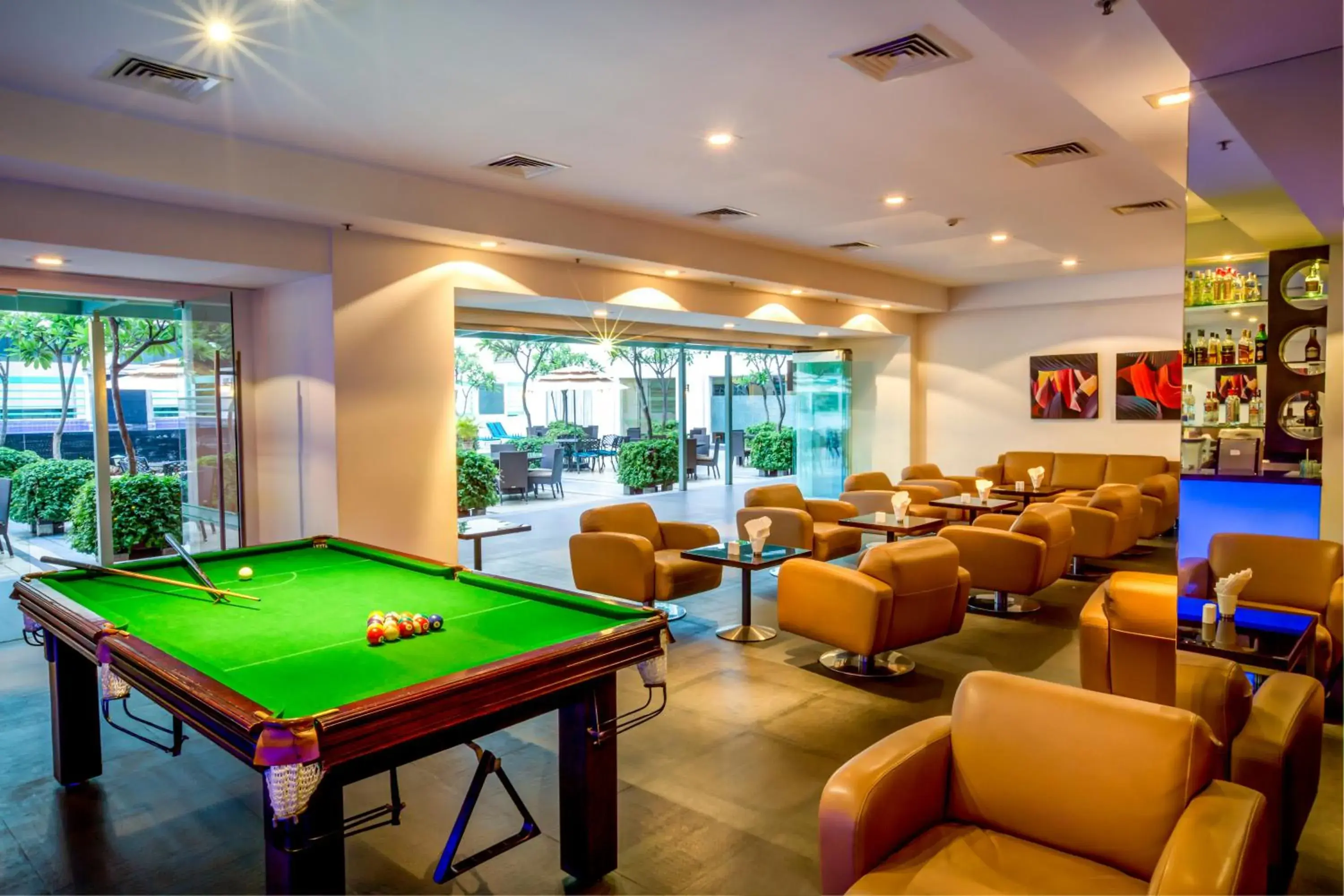 Lounge or bar in Radha Regent Electronic City Lounge or bar in Radha Regent Electronic City