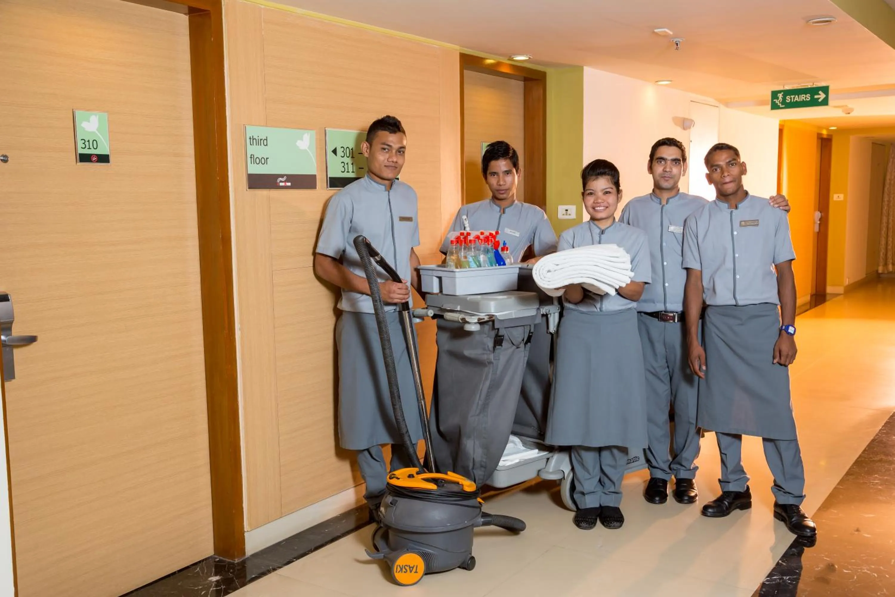 Staff in Radha Regent Electronic City