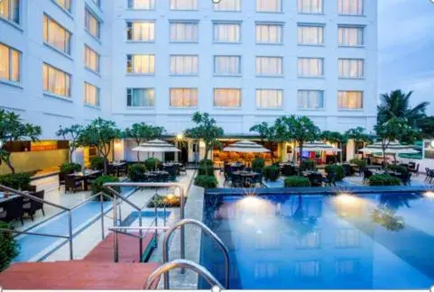 Swimming pool in Radha Regent Electronic City Swimming pool in Radha Regent Electronic City