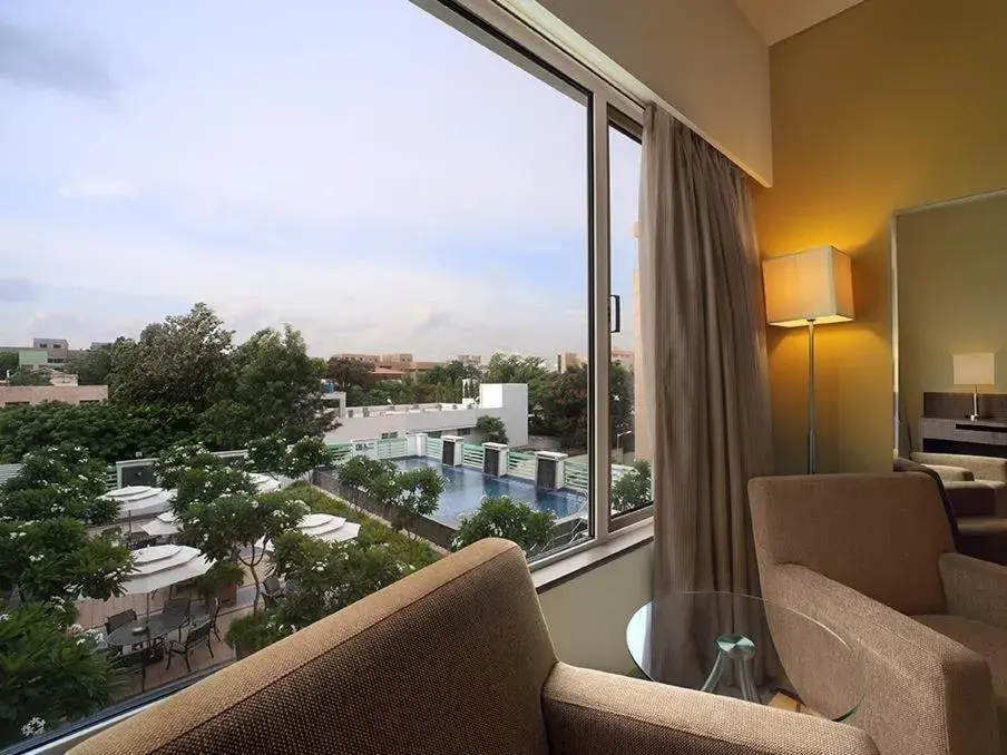 Swimming pool in Radha Regent Electronic City Swimming pool in Radha Regent Electronic City