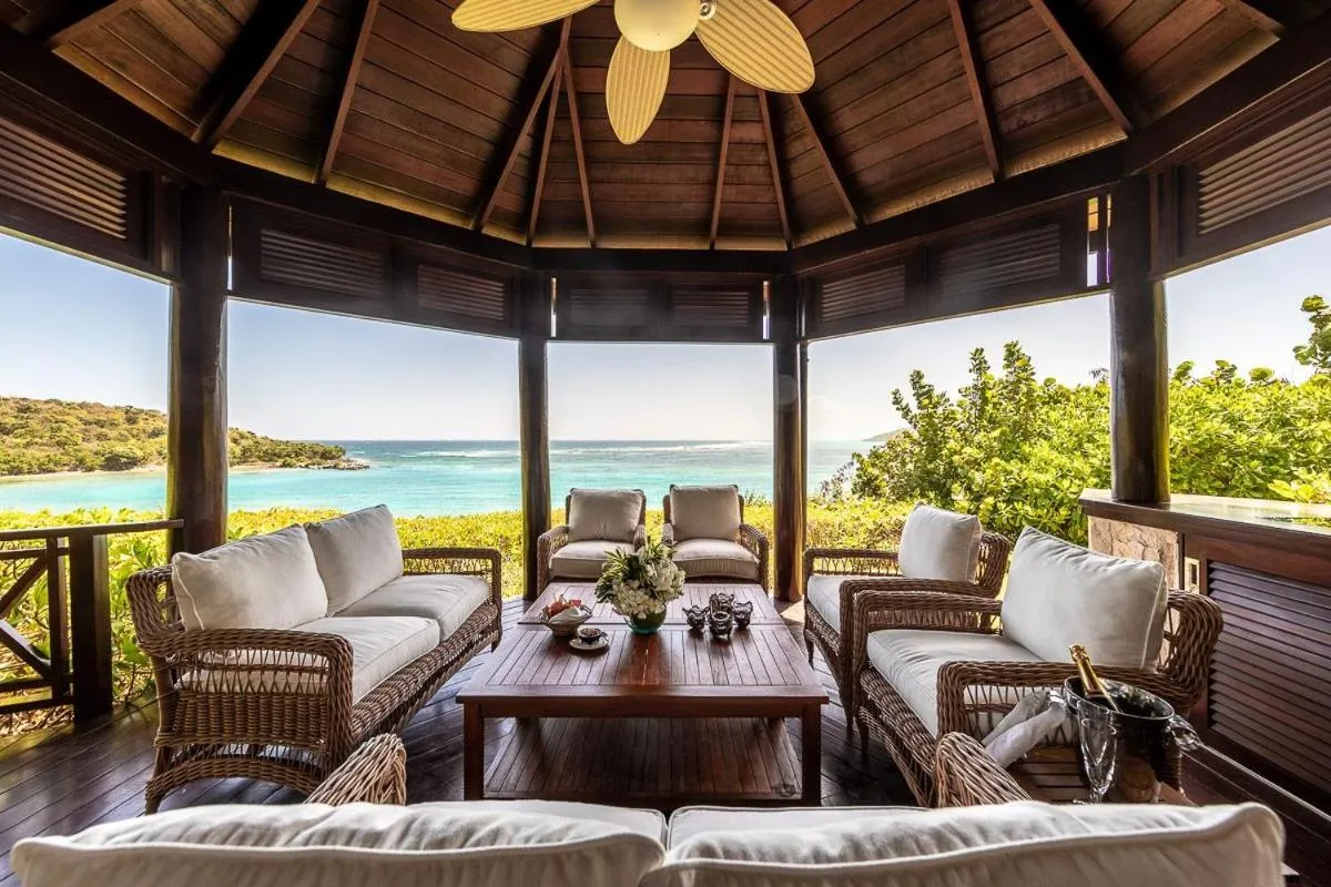 Patio in Canouan Estate Resort & Villas