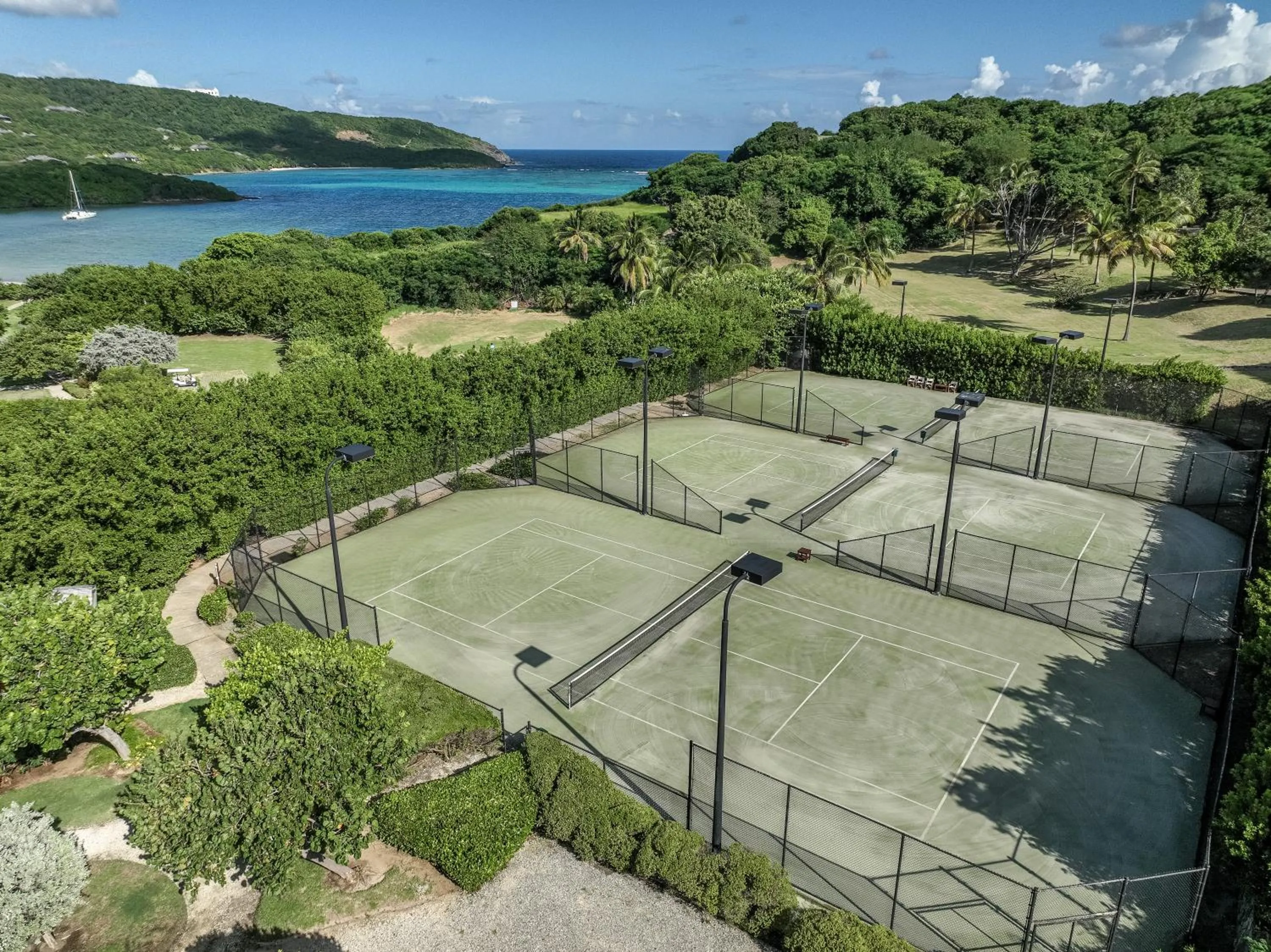 Natural landscape in Canouan Estate Resort & Villas