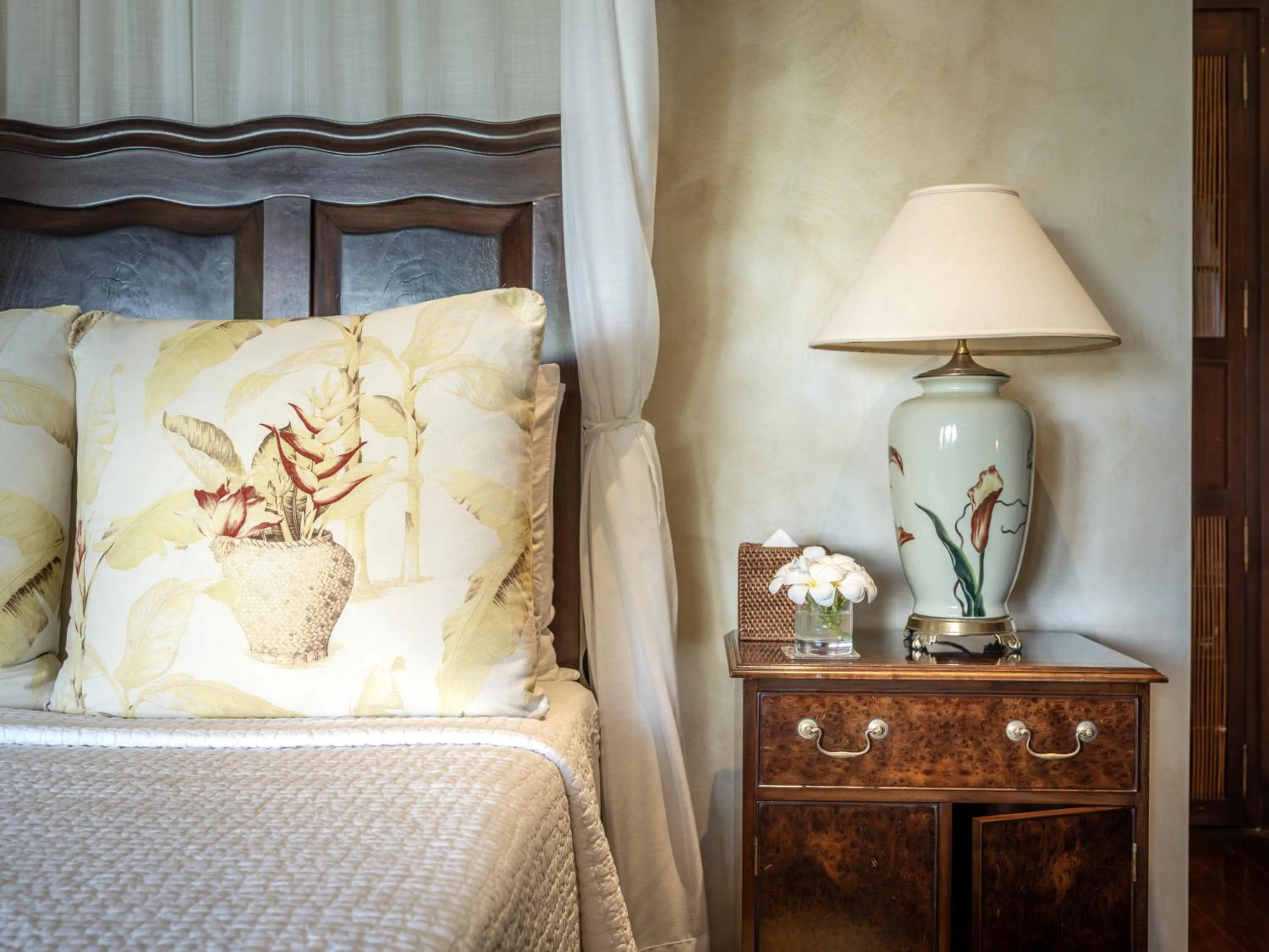 Bed in Canouan Estate Resort & Villas