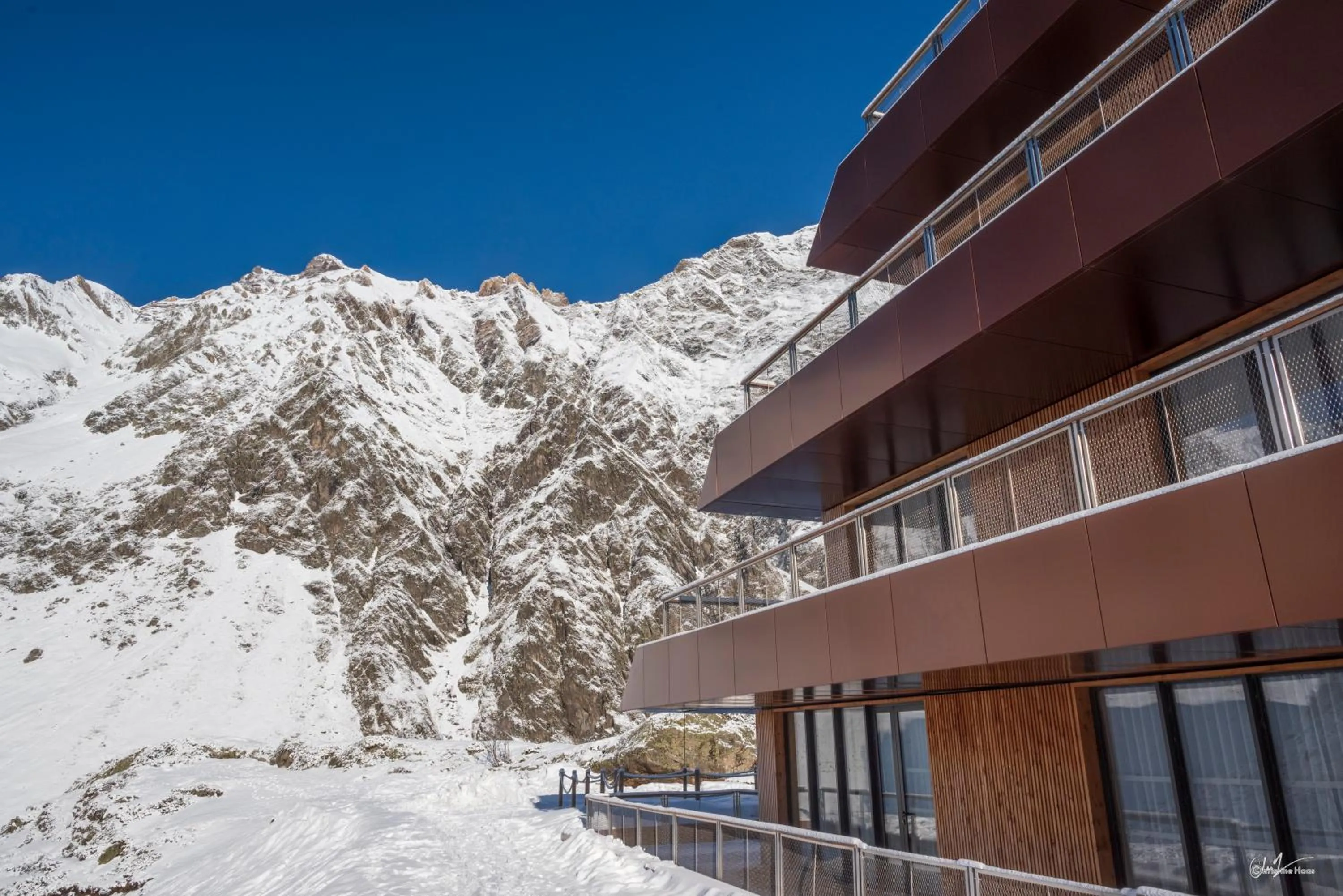 Balcony/Terrace in Lagrange Vacances L’Écrin du Badet